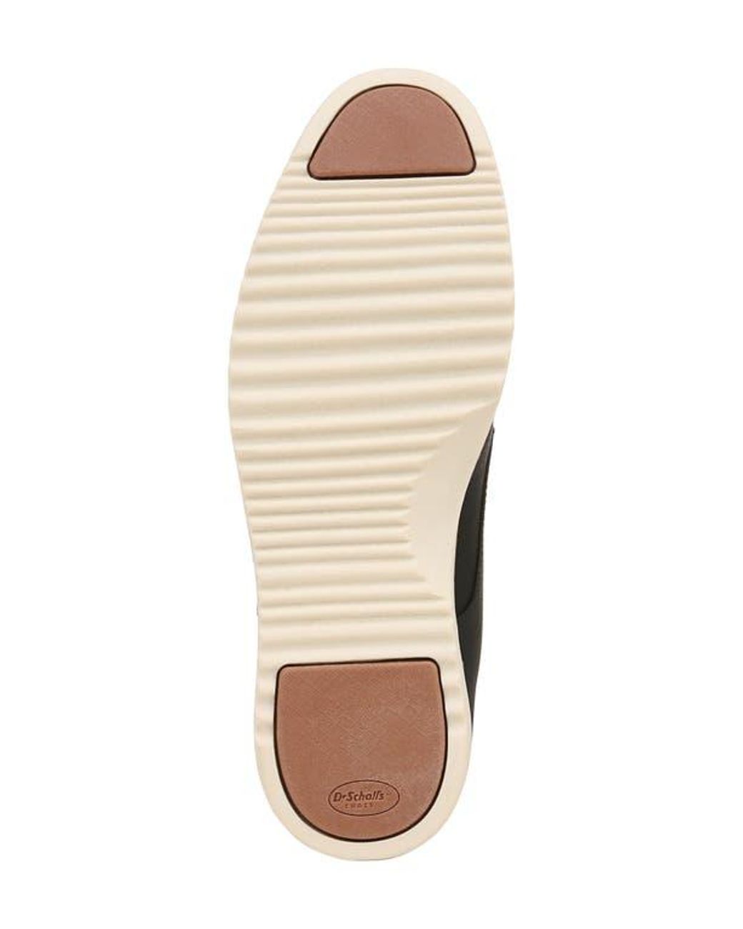 Dr. Scholls Black Sync Cap Derby for men