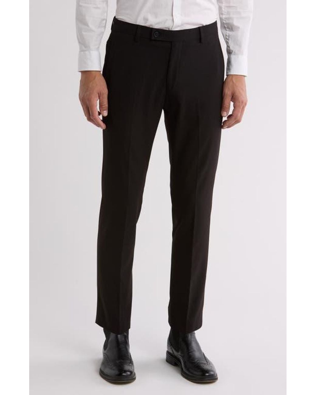 slim fit dress slacks Men's Heath Slim Fit Dress Pants