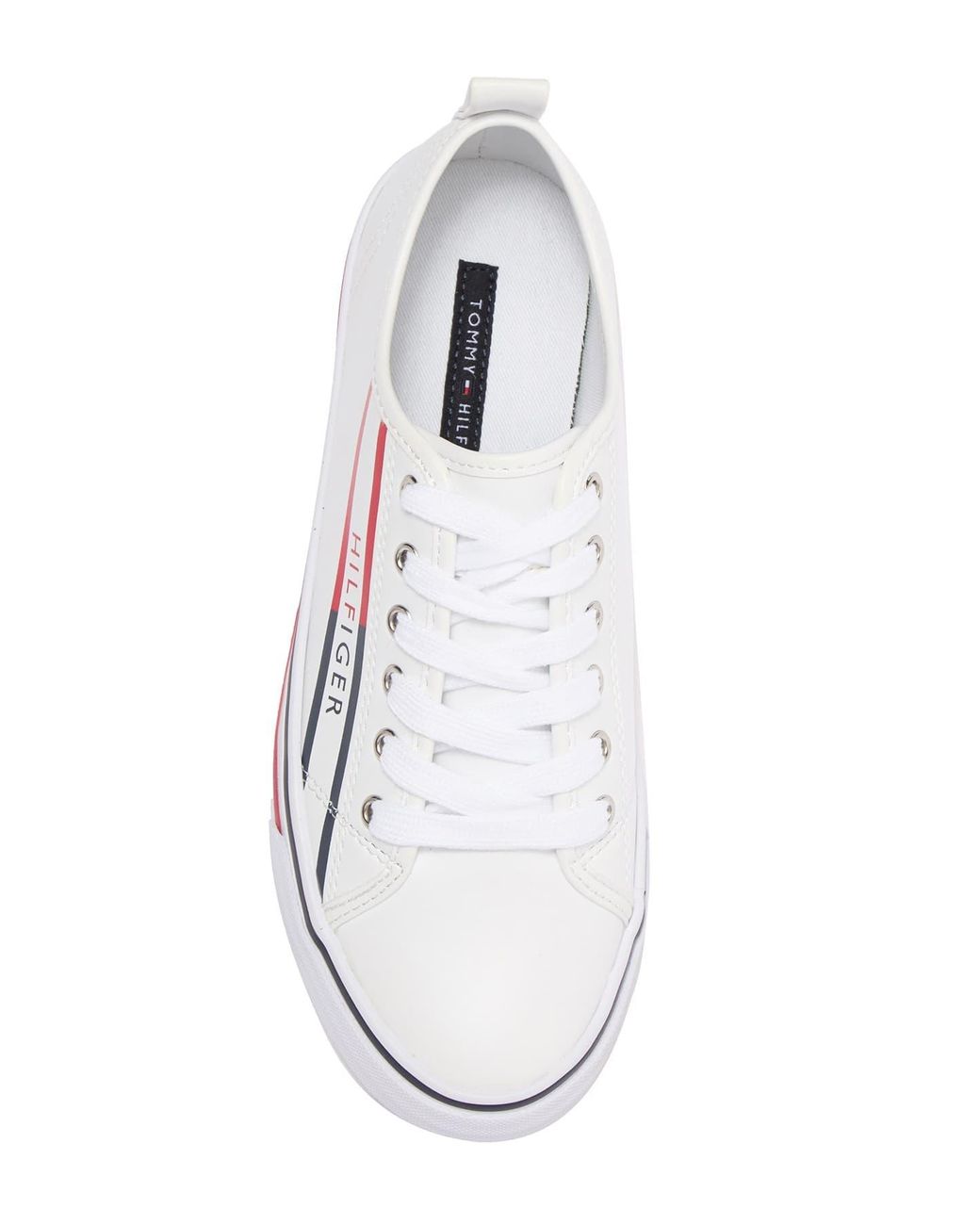 tommy hilfiger laces sneaker