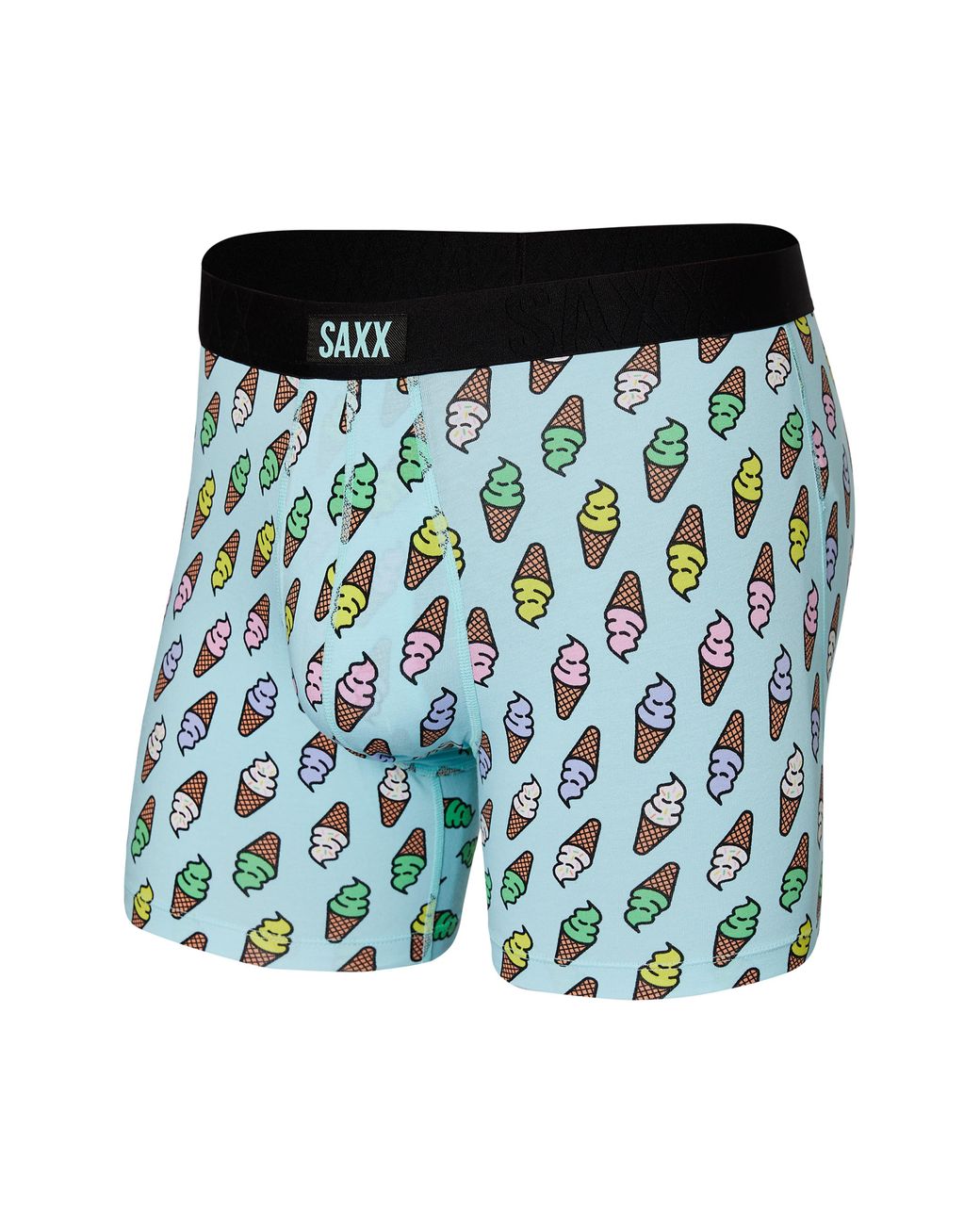 Saxx Underwear Co. Undercover Ice Cream Print Performance Boxer Briefs