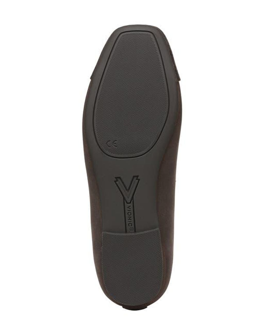 Vionic Brown Hollen Cap Toe Flat