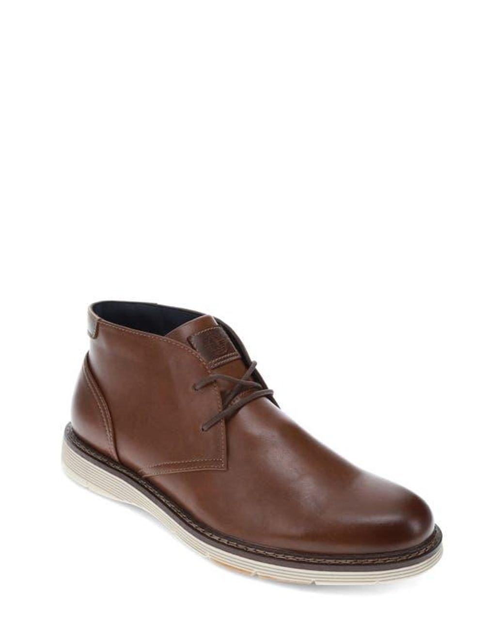 Dockers Brown Esmond Plain Toe Chukka Boot for men