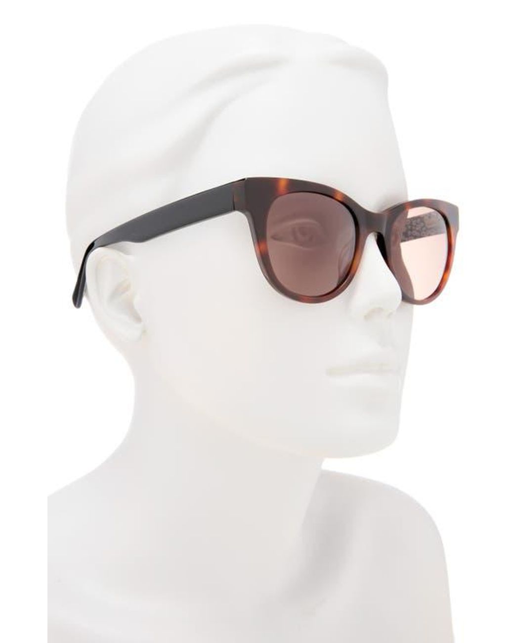 Ted Baker Multicolor 50Mm Round Sunglasses