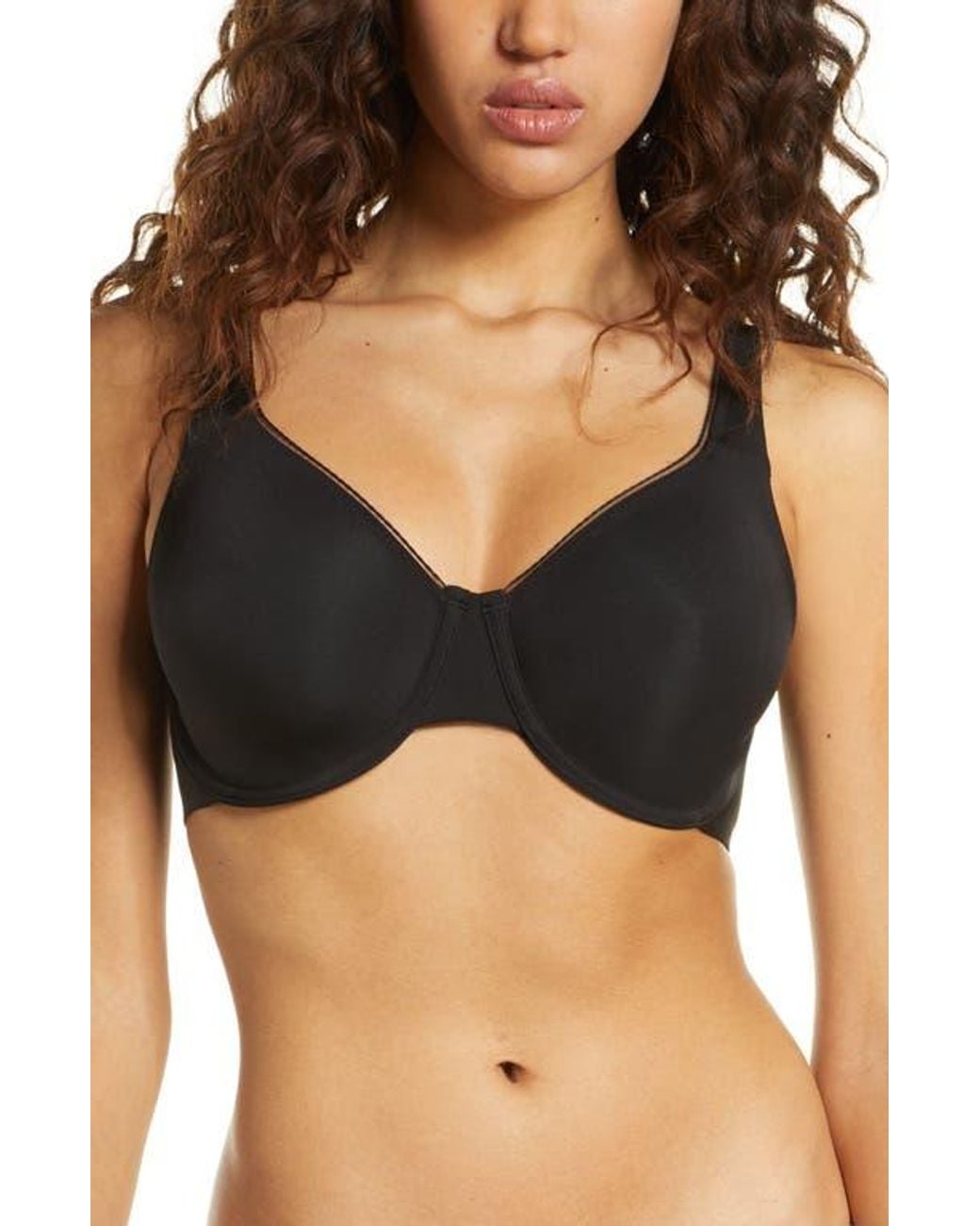 Wacoal Black High Standards Seamless Underwire Bra