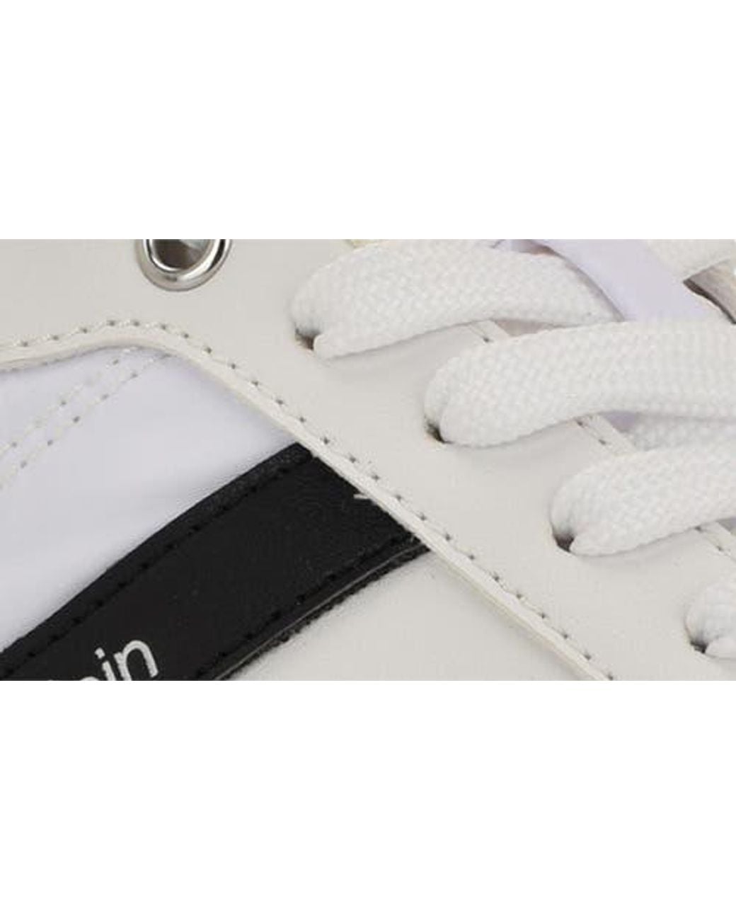 Calvin Klein White Tanja Retro Lace-up Sneakers