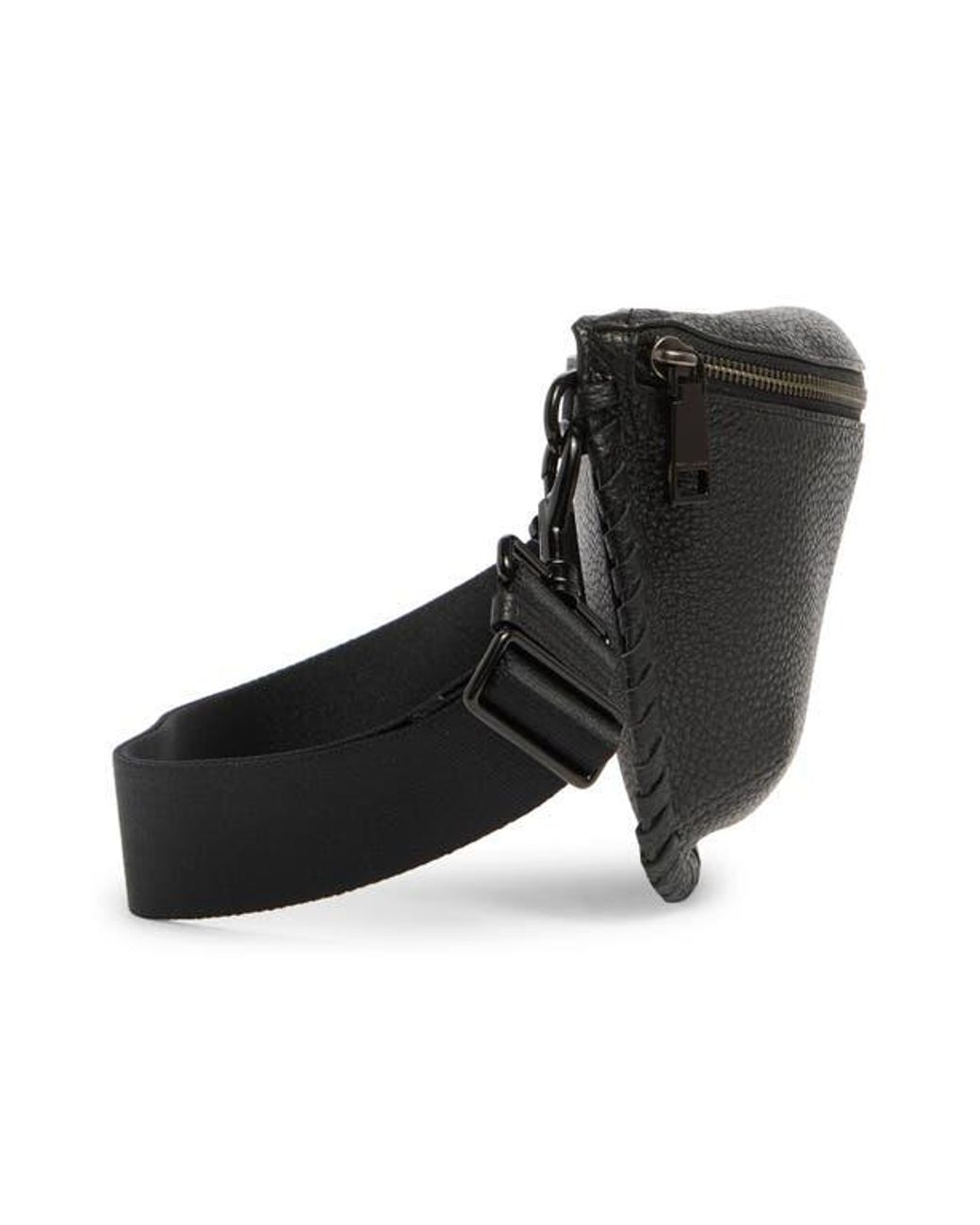 ? Rebecca Minkoff Black Whipstitch Cowgirl Leather Belt?#RM07 Rebecca Minkoff | Accessories | Rebecca Minkoff Black  main image 3
