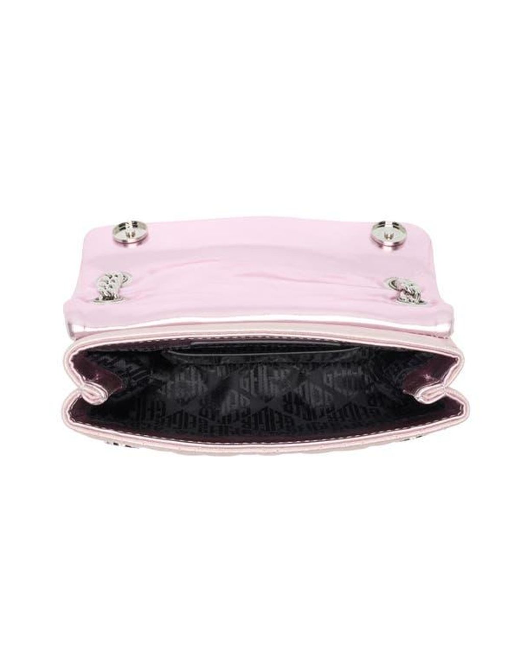 ? Kurt Geiger London Brixton Quilted Leather Belt Pink Size XS/S Padlock Charm Kurt Geiger London Mini Brixton Lock Leather Bag | Nordstromrack main image 4