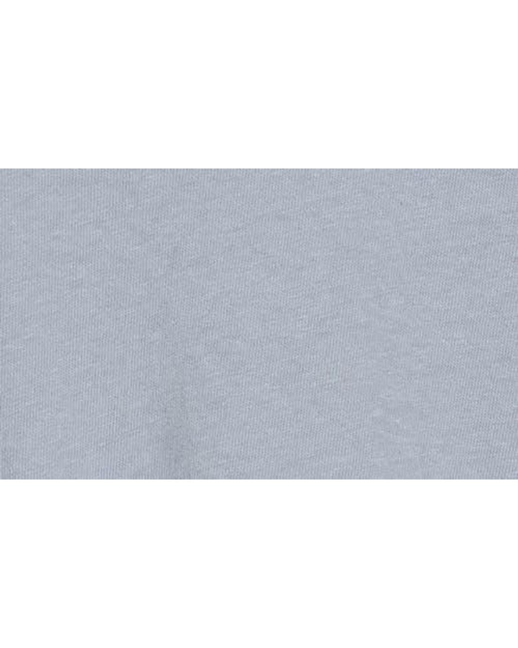 James Perse Blue Shrunken Tee