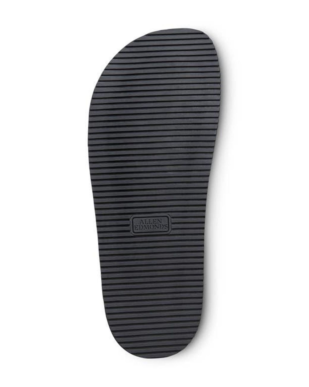 Allen Edmonds Brown Davis Slide Sandal for men
