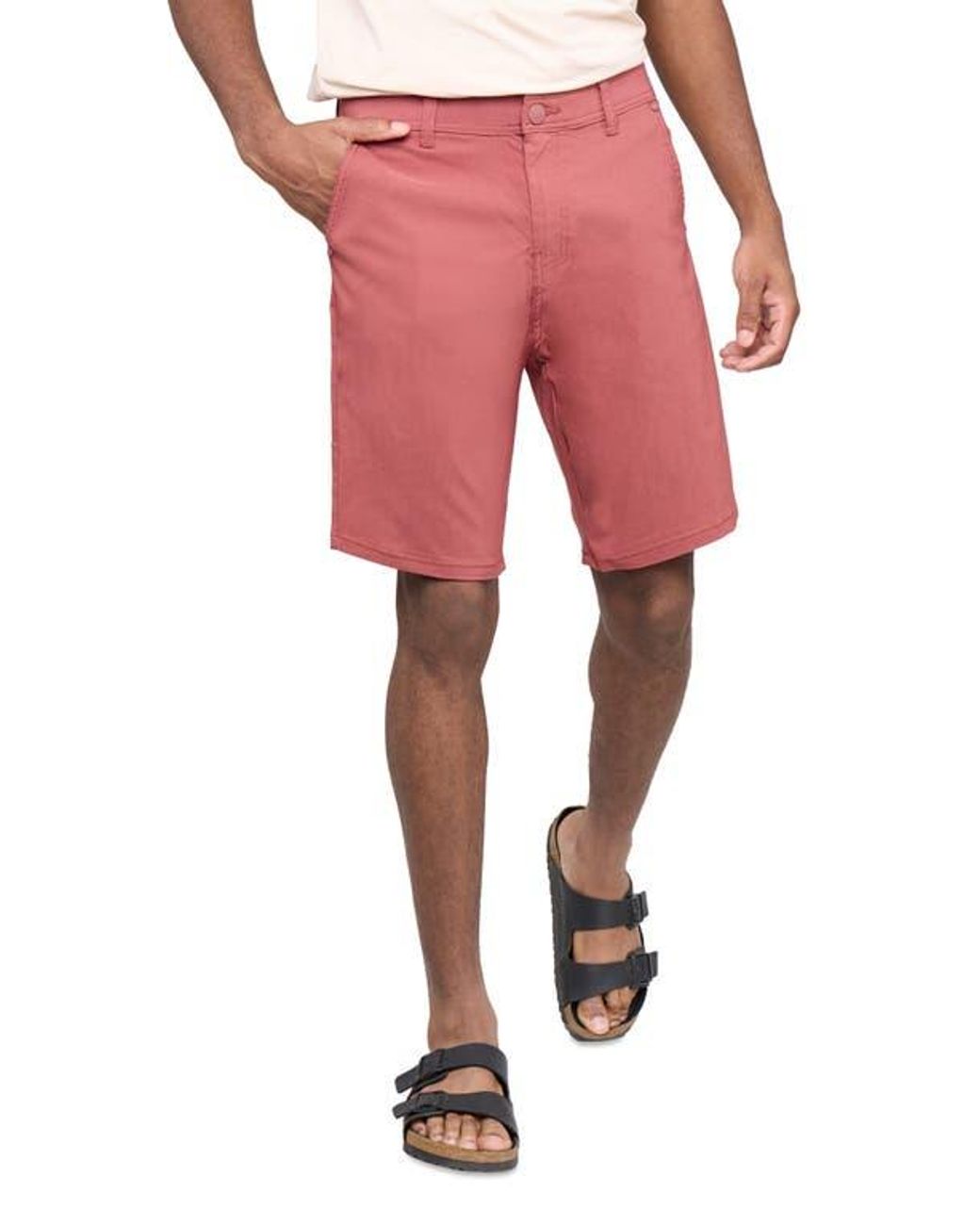 Xray Jeans Red Five Pocket Shorts for men