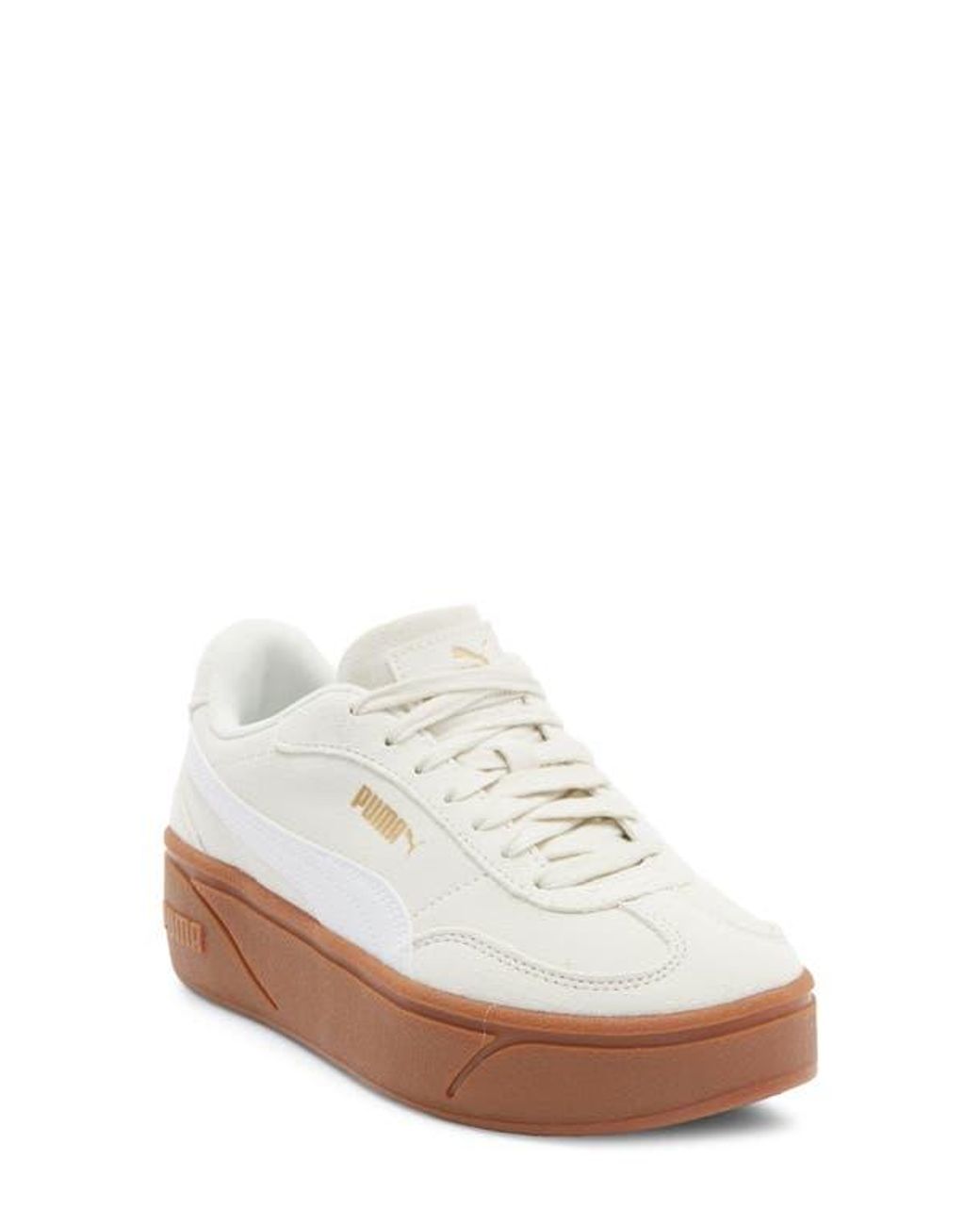 PUMA White Club Ii Era Platform Sneaker