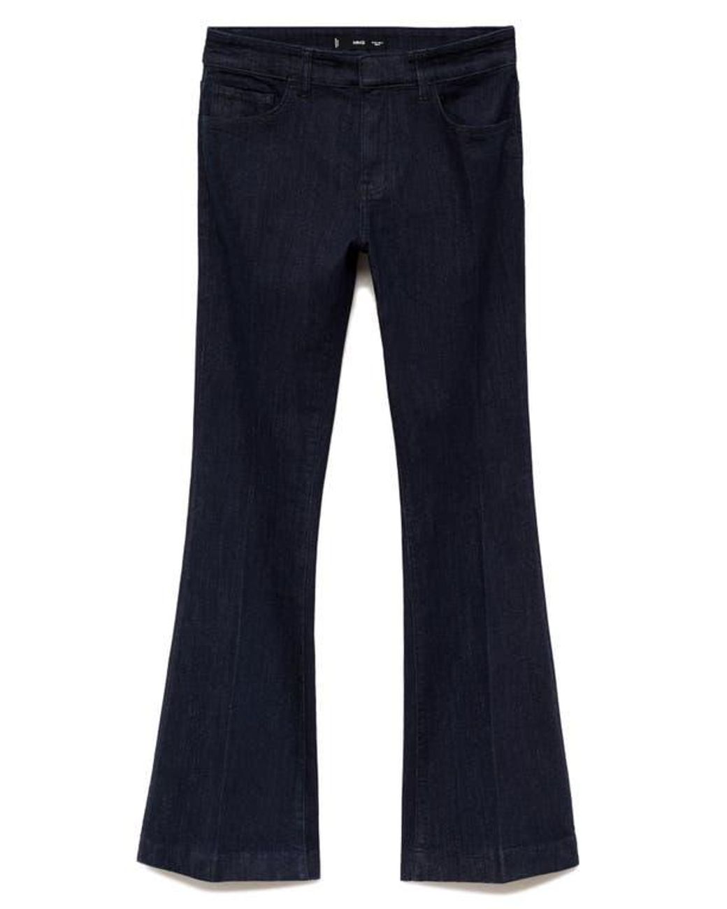Mid Rised Flared Jeans Mango Mid Rise Flare Jeans in Blue | Lyst