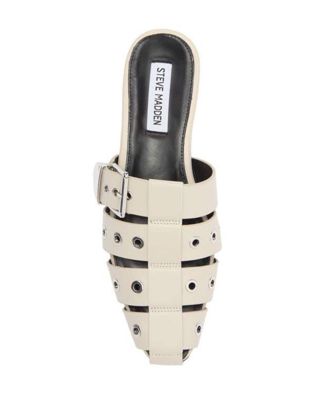 【Steve Madden】ナネットメタリックレザーミュール Steve Madden】ナネットメタリックレザーミュール
