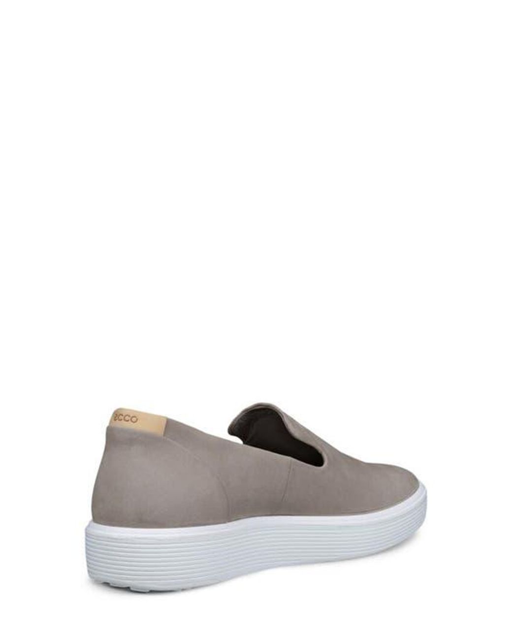 Ecco Gray Soft 60 Slip-On Sneaker