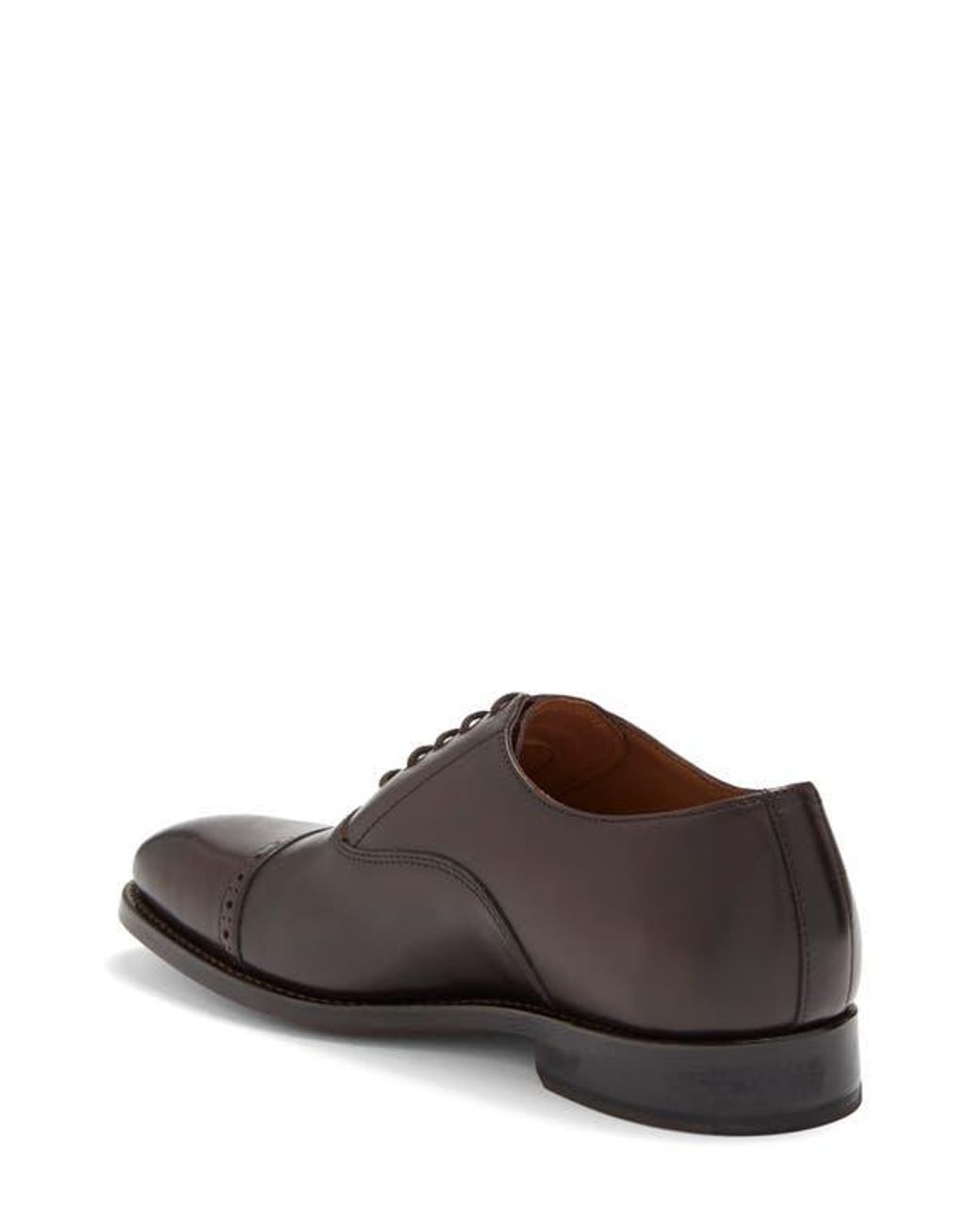 Allen Edmonds Brown Brady Cap Toe Oxford for men