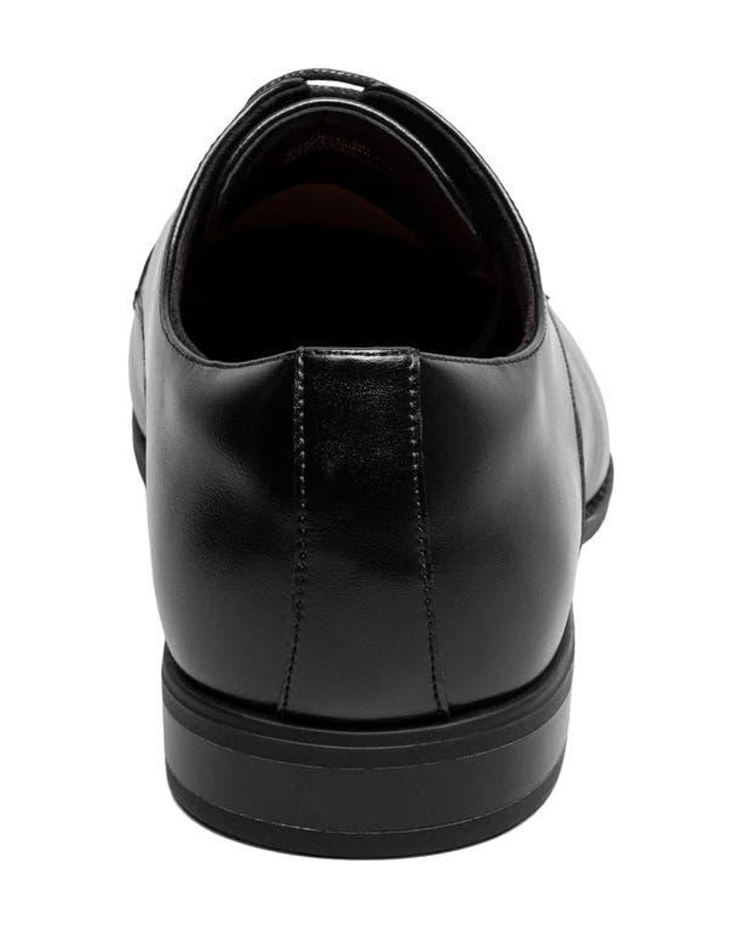 Stacy Adams Black Nelson Cap Toe Derby for men