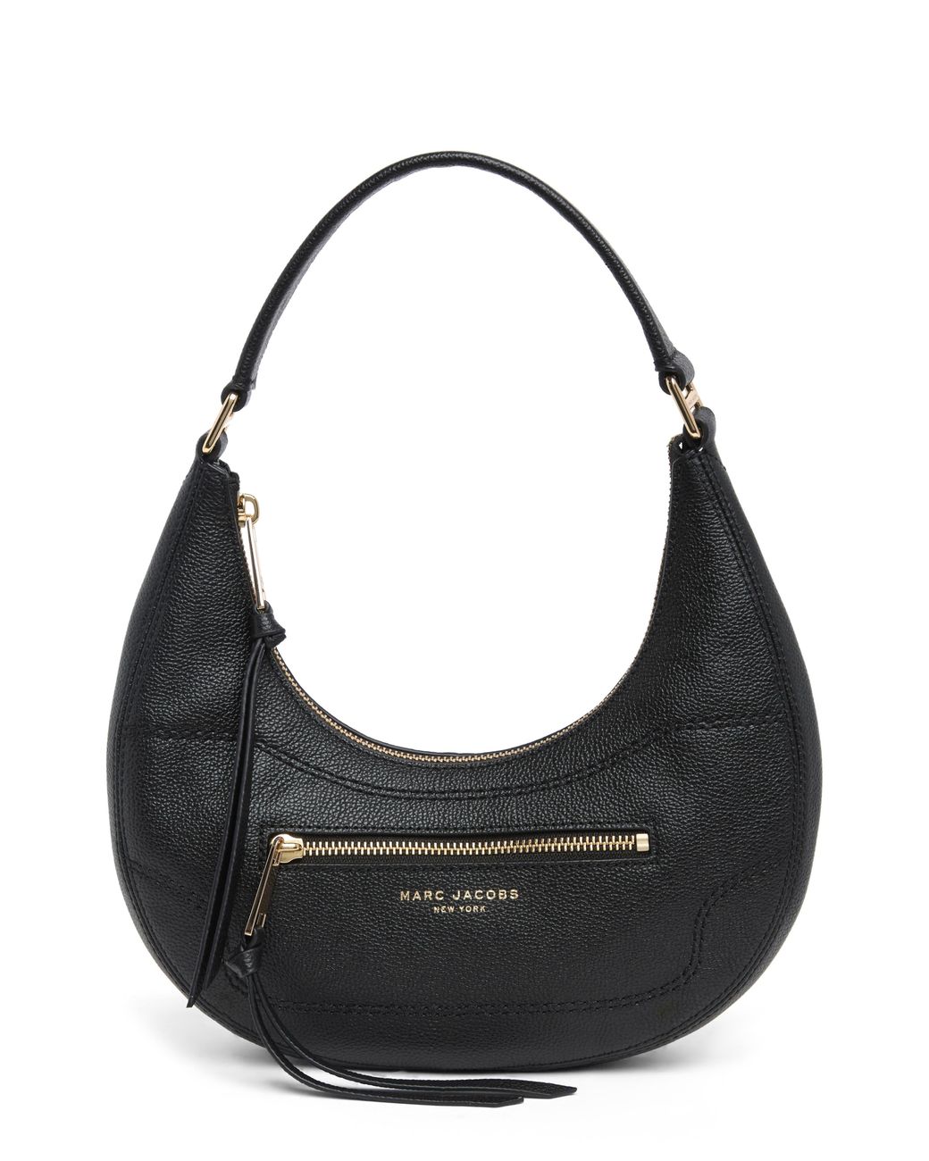 Marc Jacobs Small Leather Crescent Shoulder Bag – Popshop Usa