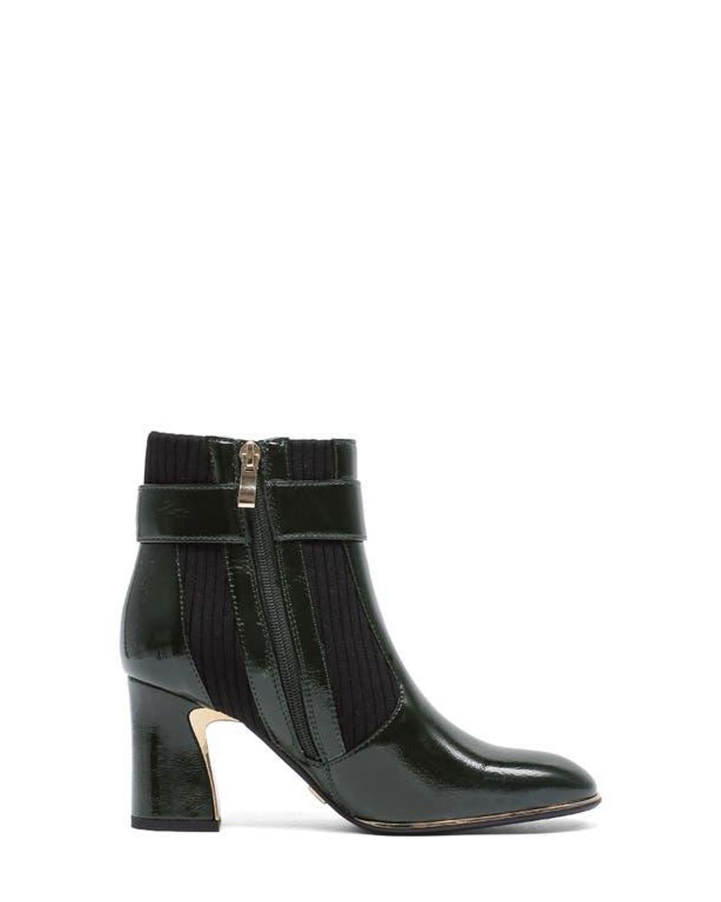 Ninety Union Black Tuscani Side Zip Bootie