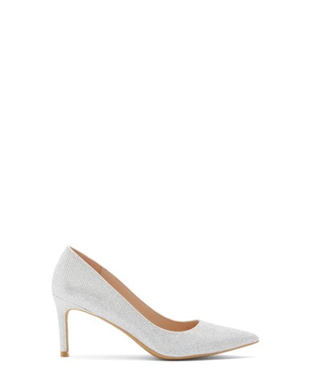 Stuart Weitzman White Dancer 75 Pump