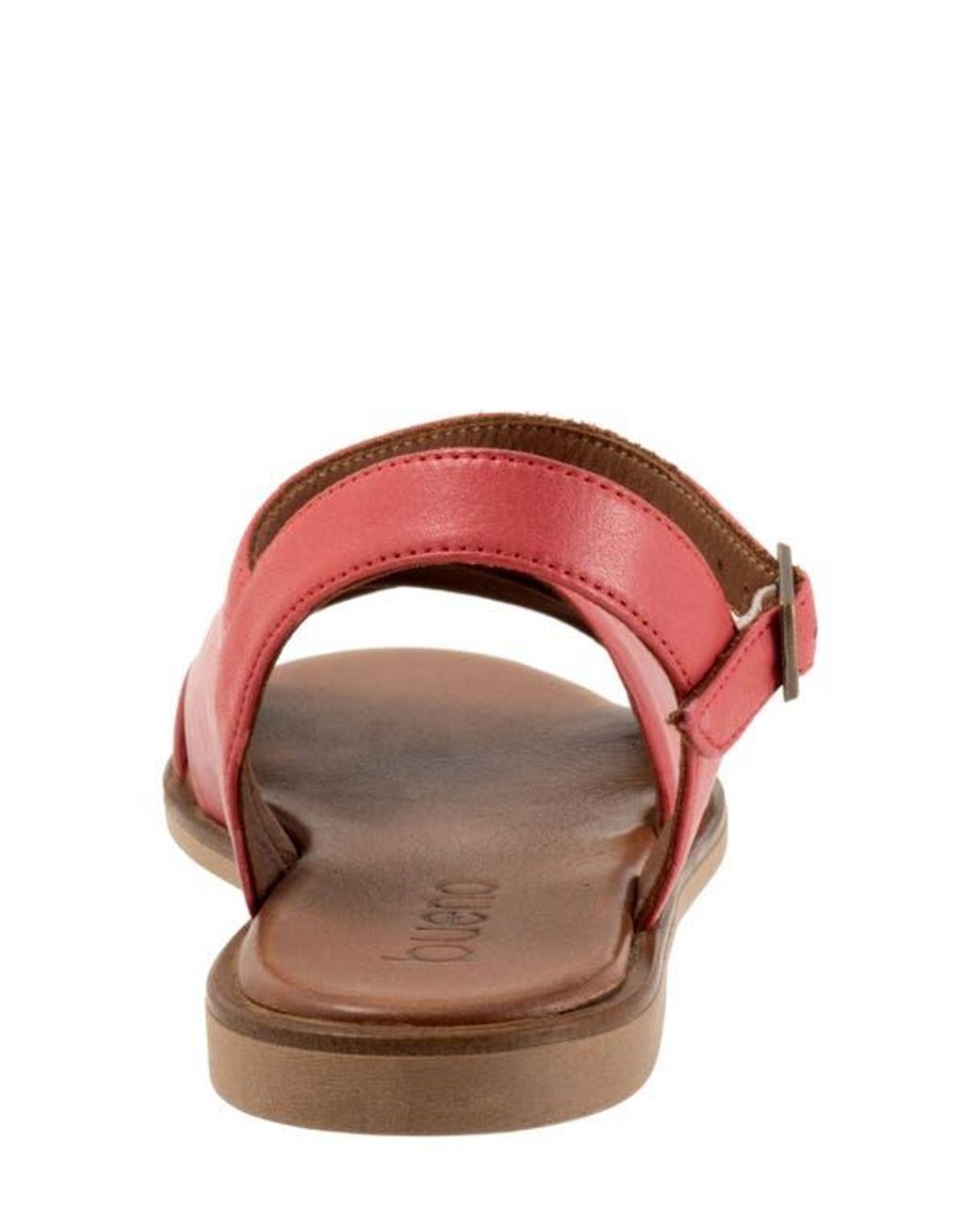 BUENO Red Harmony Ankle Strap Sandal