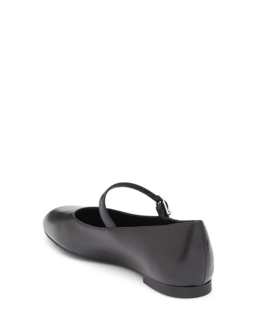 Stuart Weitzman Black Analeise Mary Jane Flat