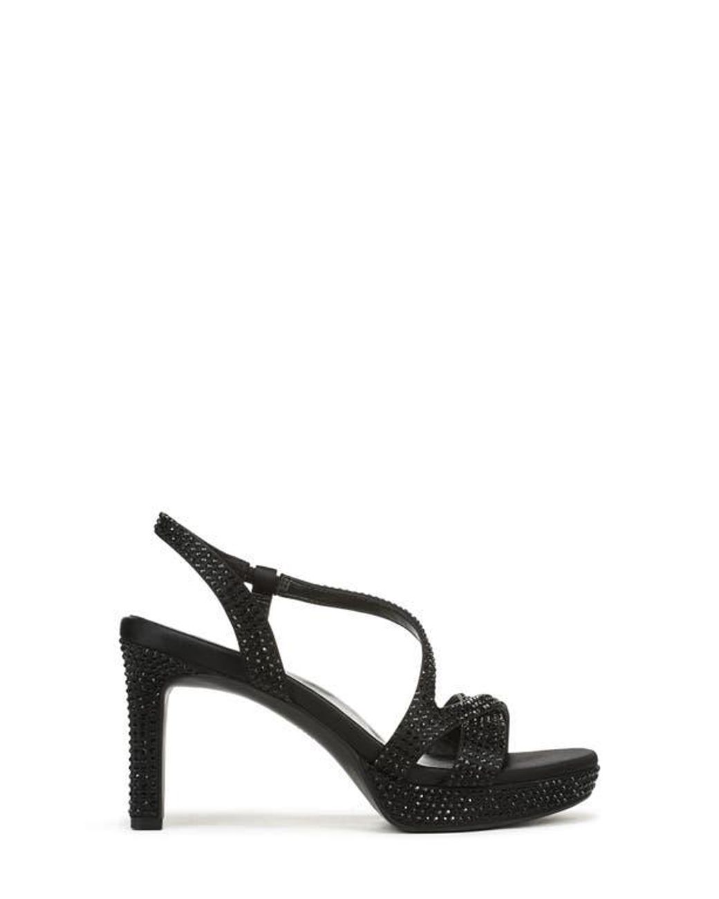 Naturalizer Black Abby Platform Sandal
