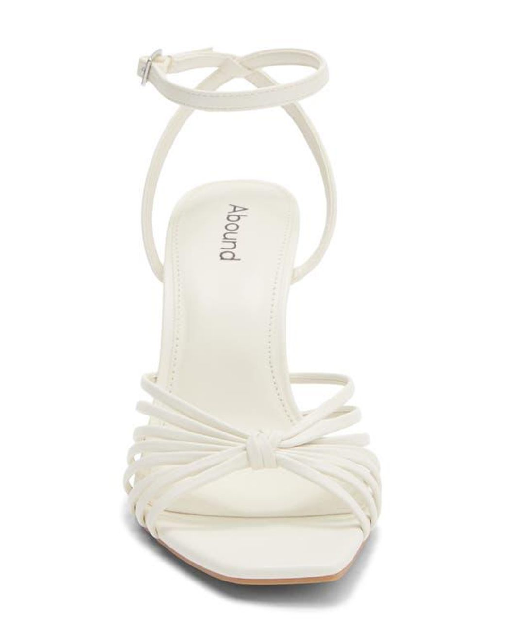 Abound White Dulce Ankle Strap Sandal