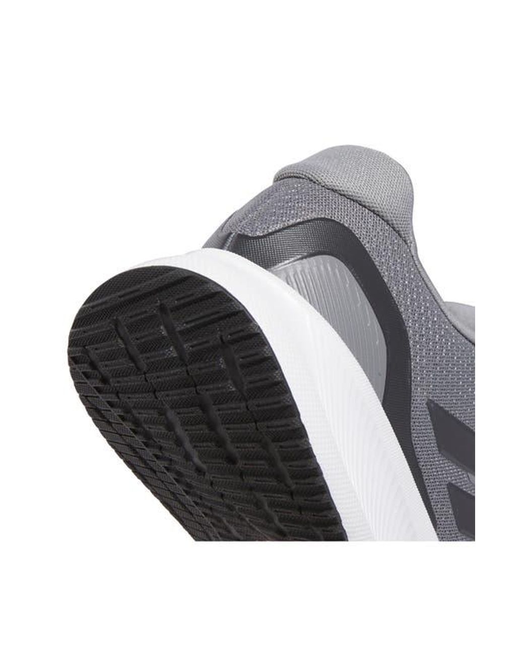 Adidas Gray Wide Width Runfalcon 5 Running Shoe for men