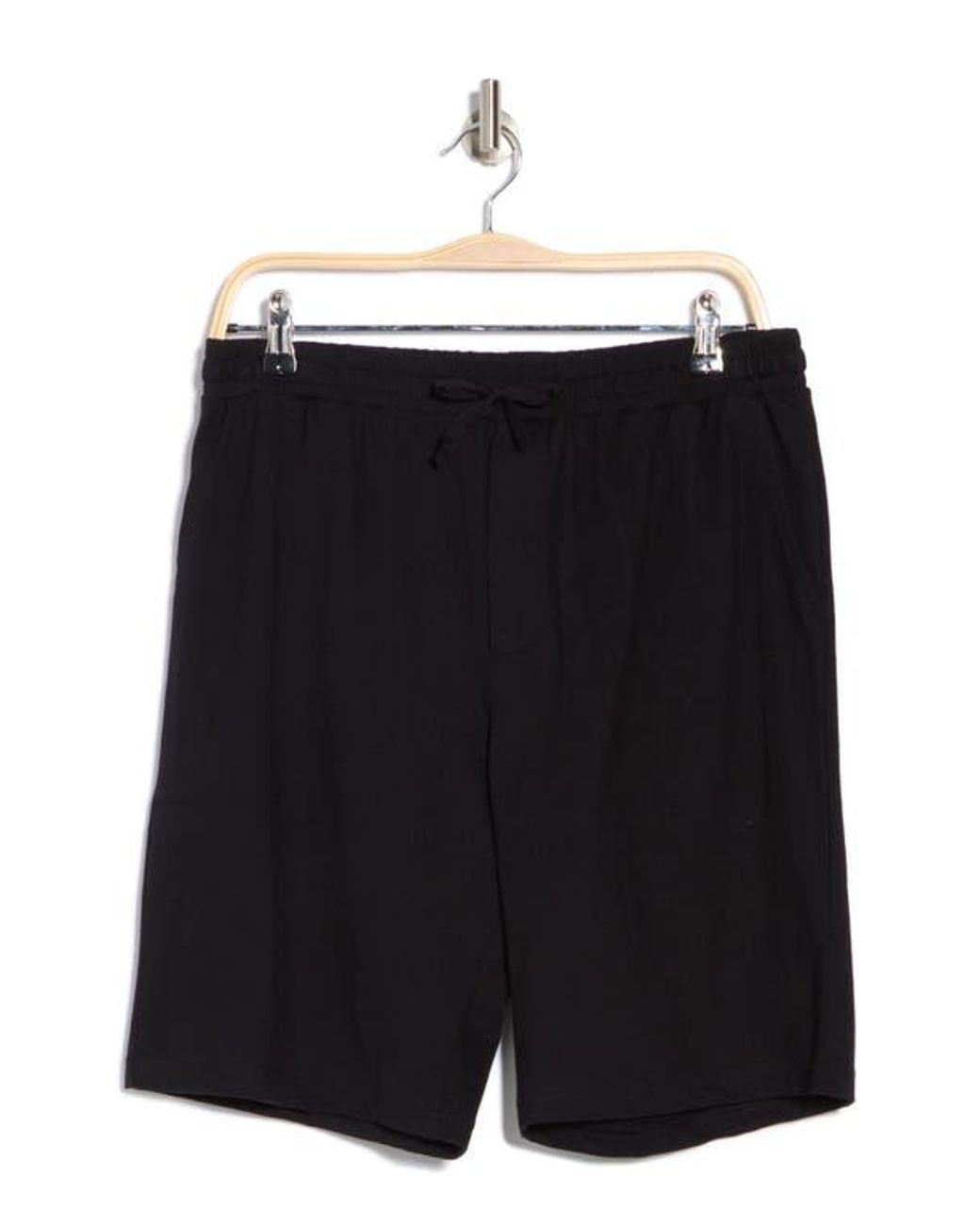 Nordstrom Rack Black Cotton Basic Sleep Shorts for men