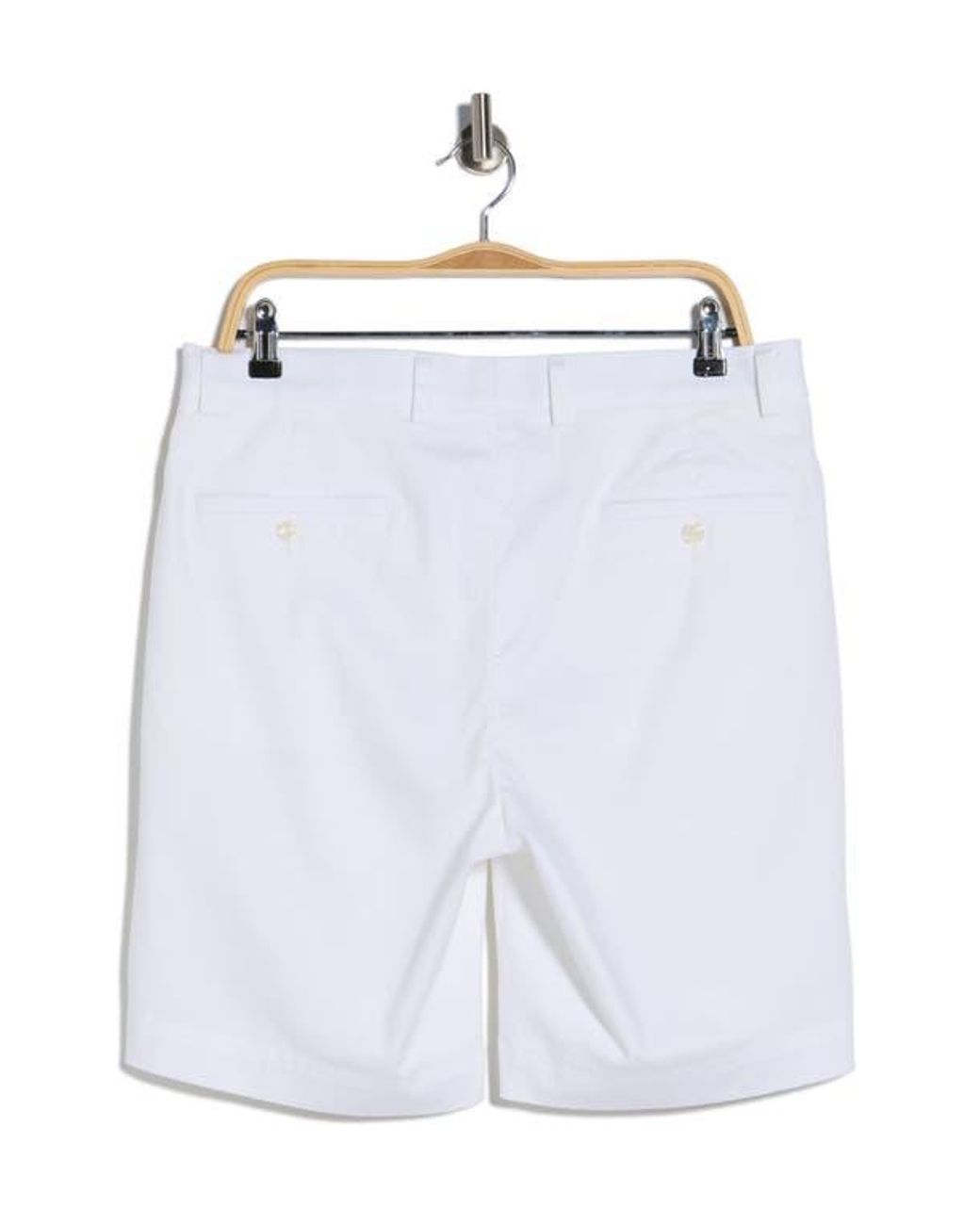 Brooks Brothers White Advanced Shorts for men