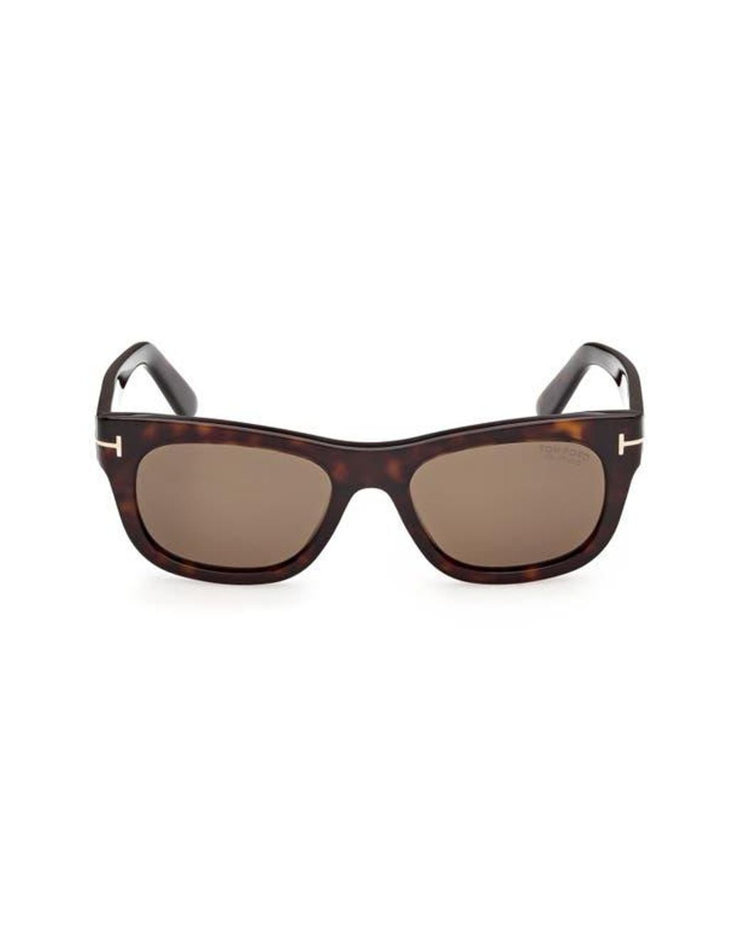 Tom Ford Brown 54Mm Polarized Rectangular Sunglasses for men