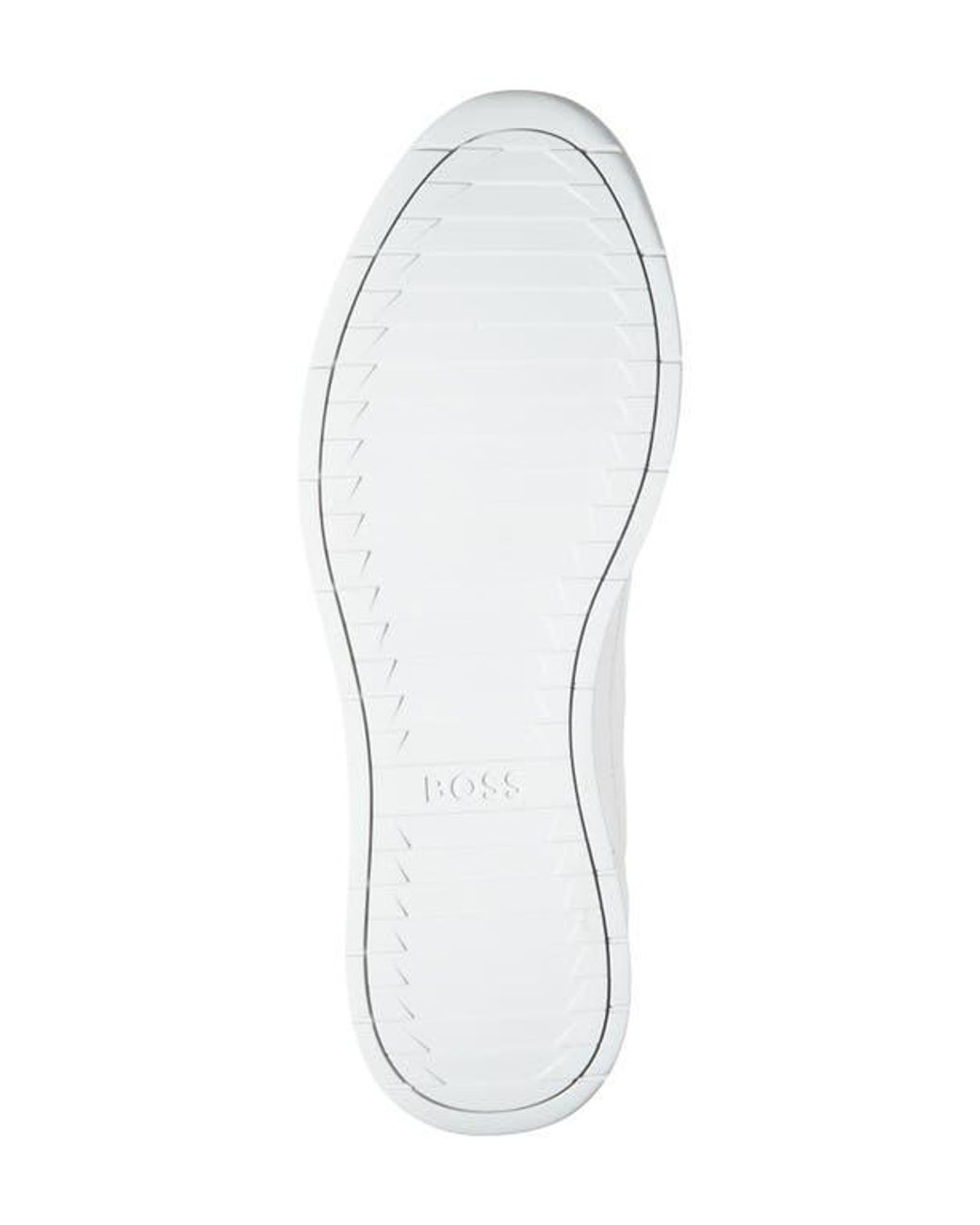 Boss White Titanium Low Top Sneaker for men