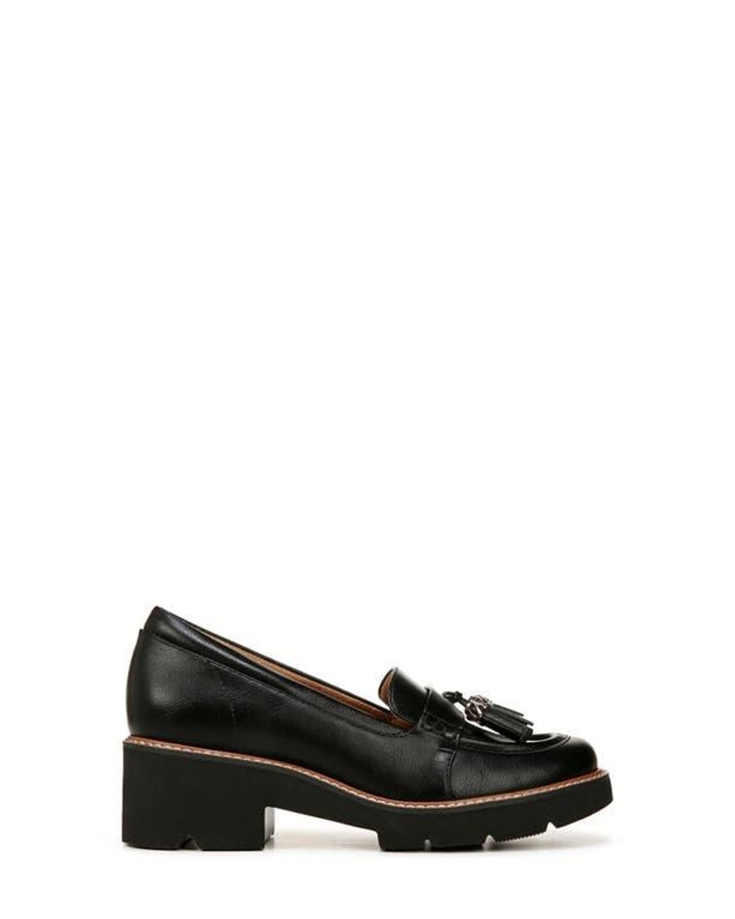 Naturalizer Black Committed Tassel Loafer