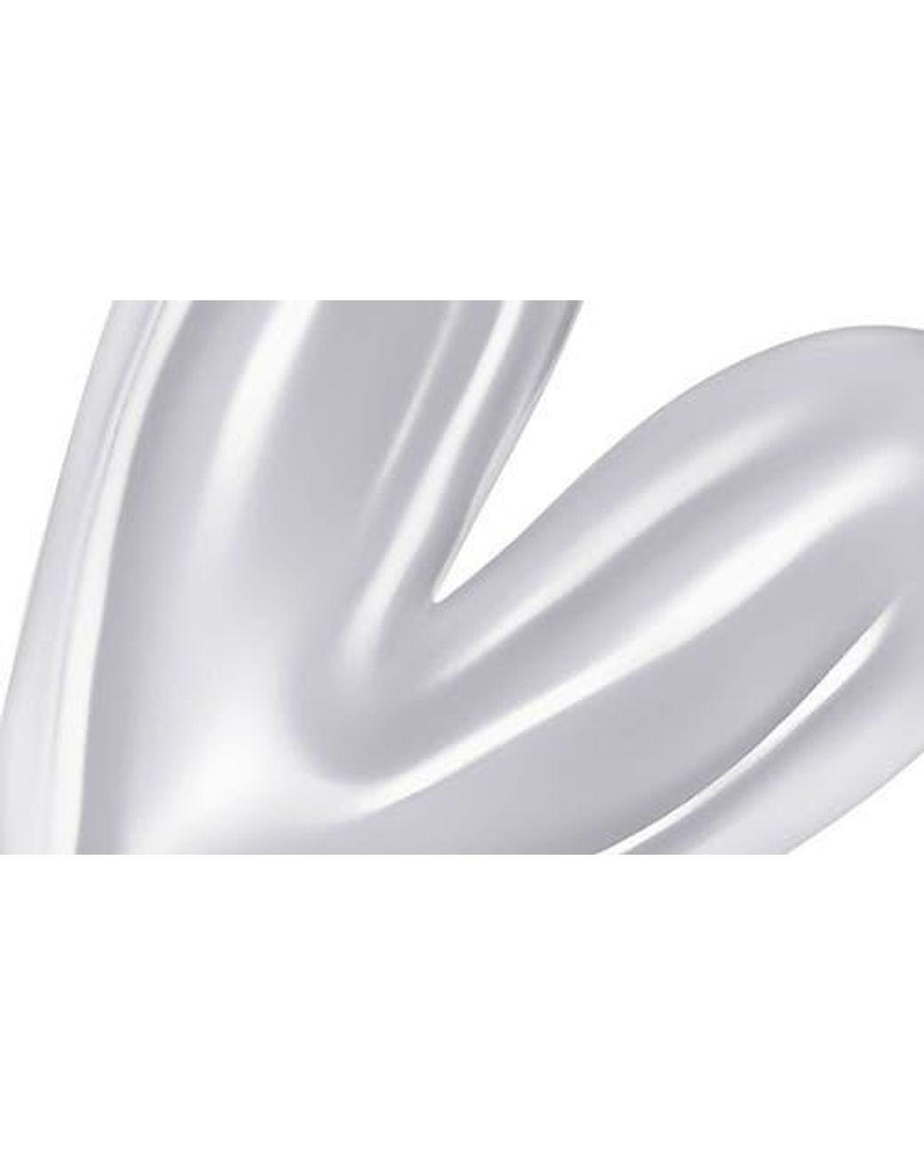 Simona White Bubble Initial Pendant Necklace