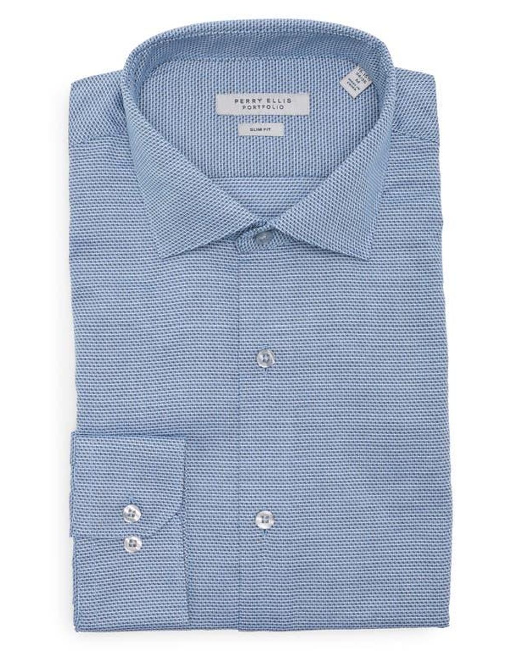 princess polly baby blue dress Men's High Spread Collar Formal Dress Shirt Lavish Blue Oxford Texture Long  Sleeves Large Windsor Collar Shirt, Vintage Wide Collar Shirt main image 1