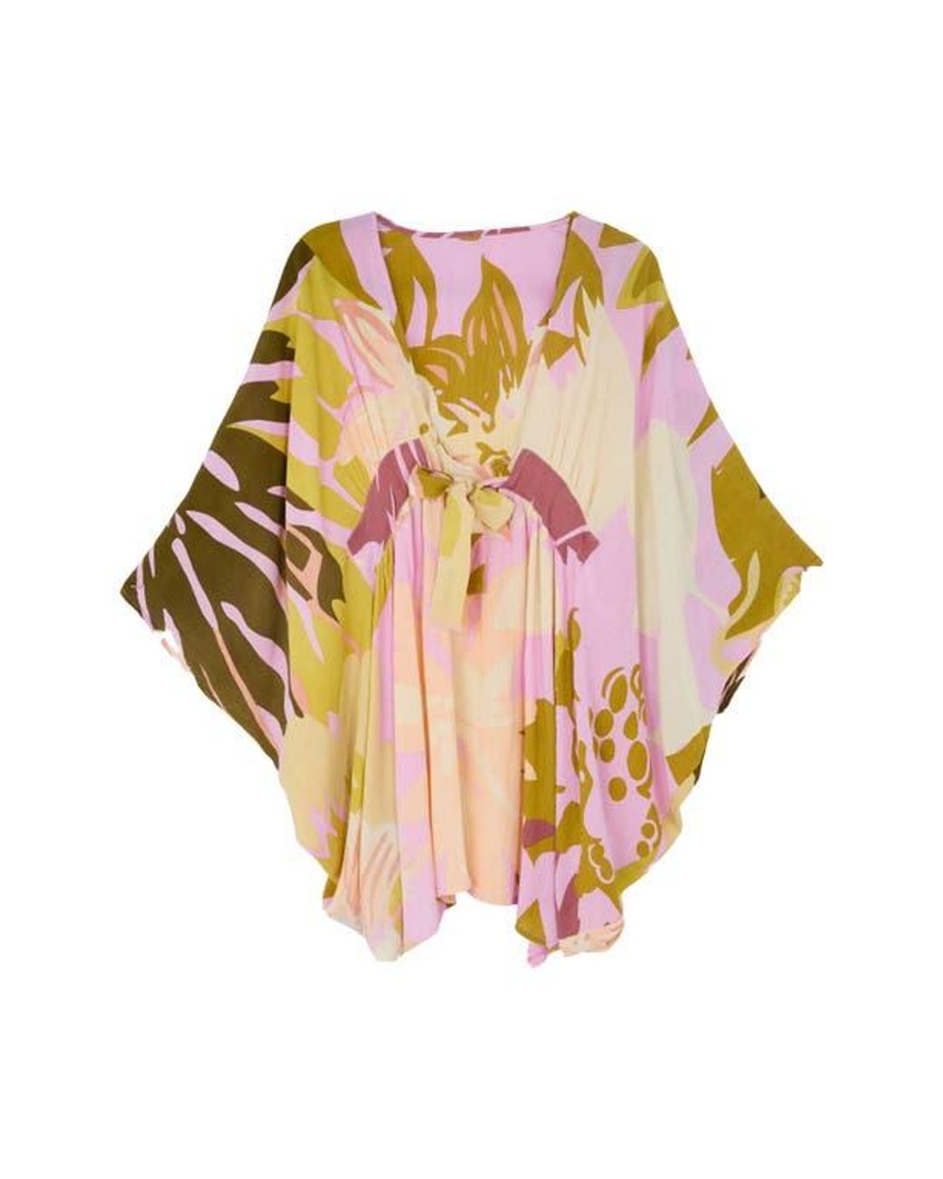 Saachi Pink Floral Caftan