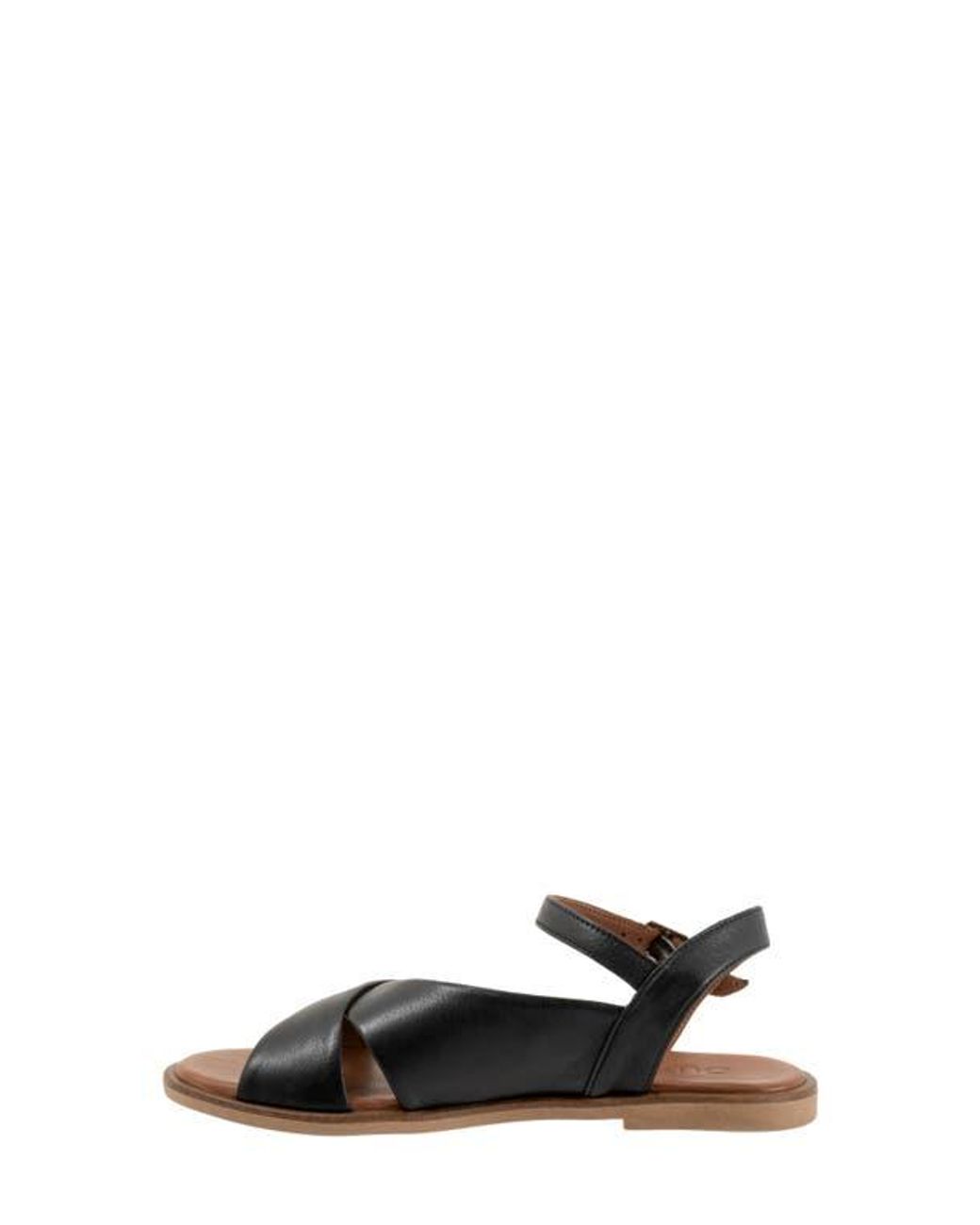 BUENO Brown Harmony Ankle Strap Sandal