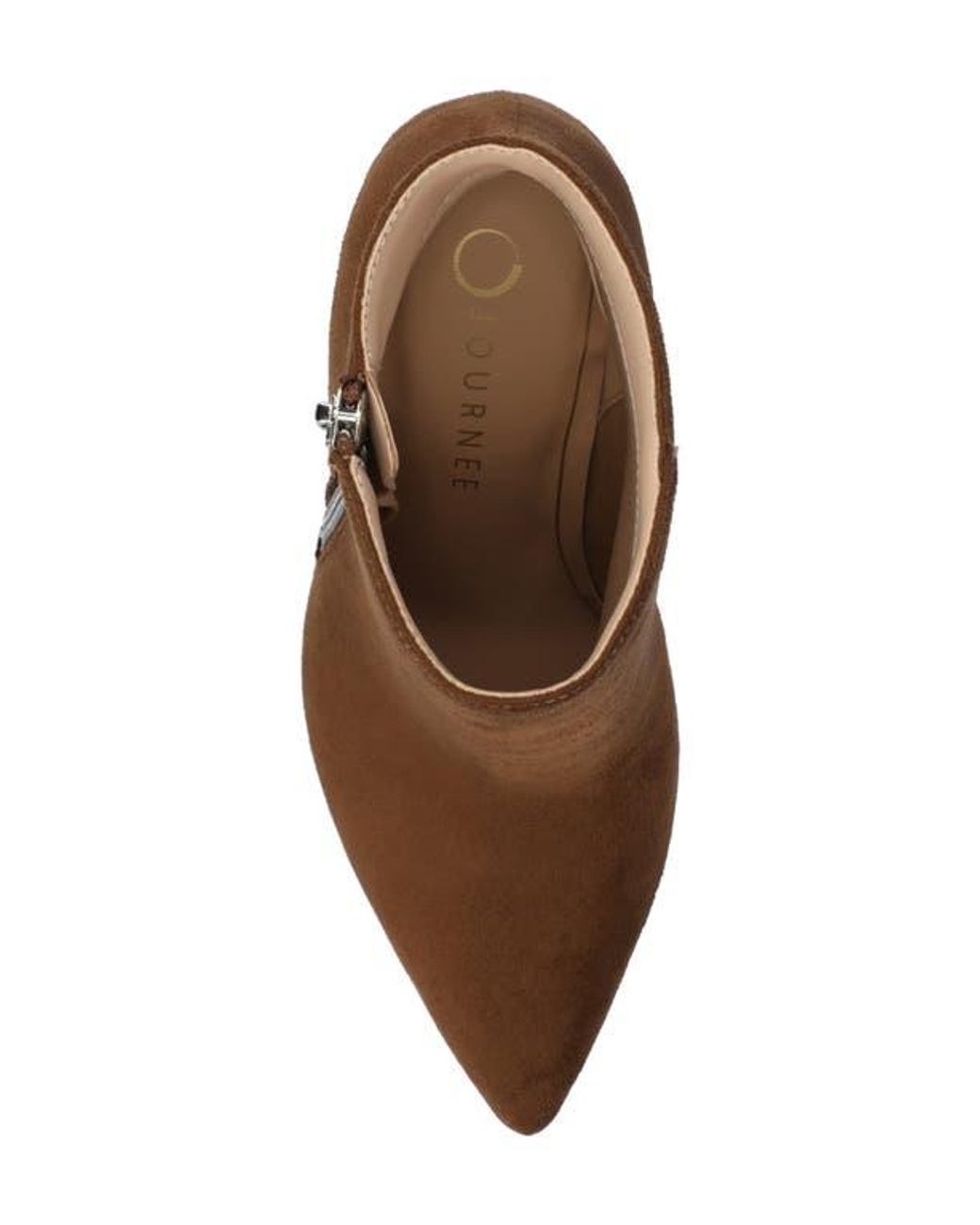 Journee Collection Brown Leyna Zip Boot