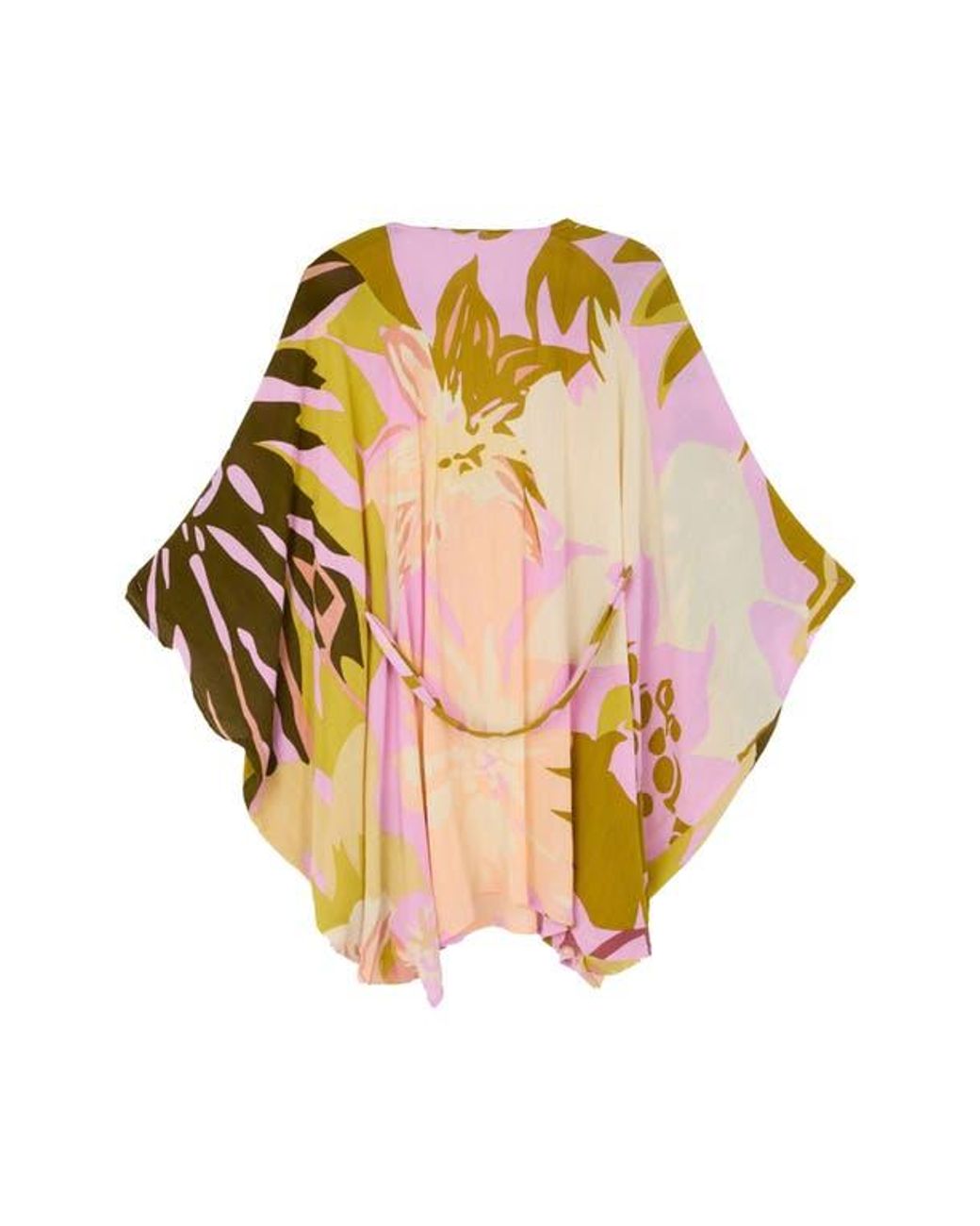 Saachi Pink Floral Caftan
