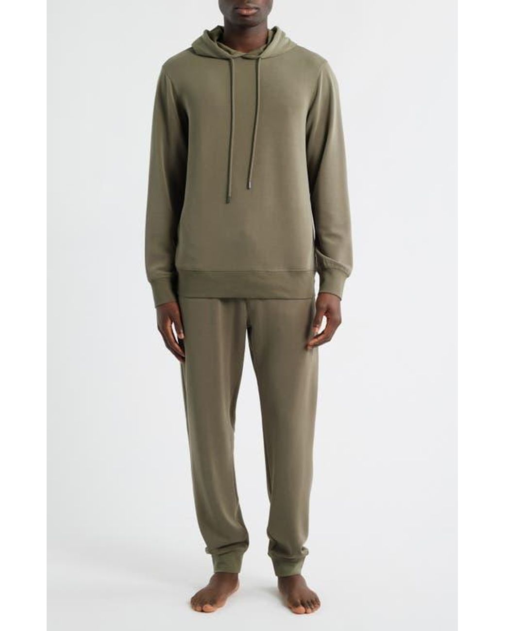 Daniel Buchler Green Pajama Joggers for men