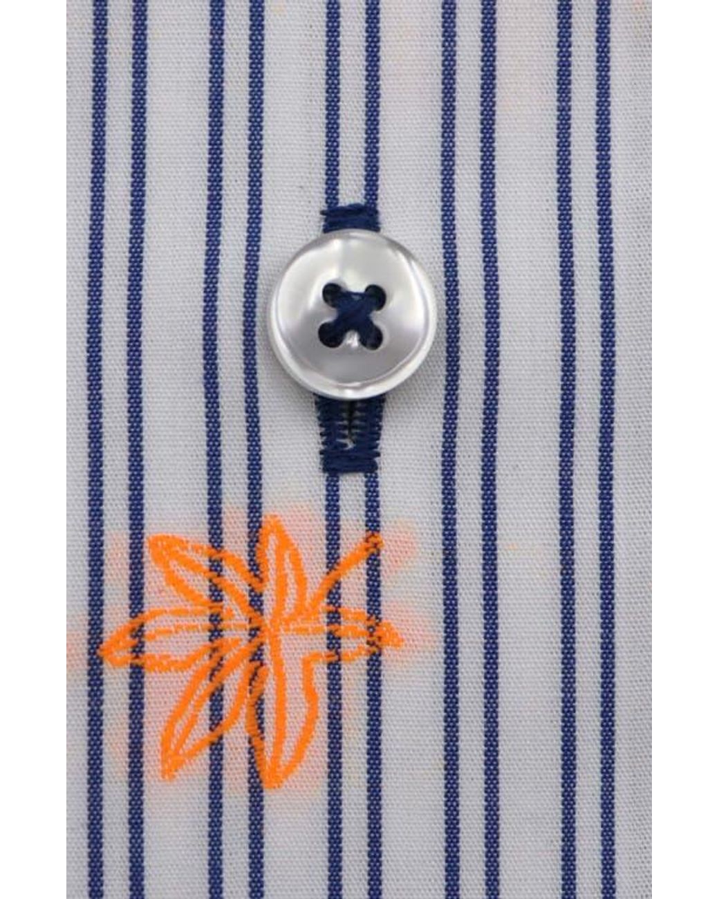slim fit dress slacks LORENZO UOMO Size XL White Cotton Nylon Stretch Long Sleeve Shirt  Sui  Generis Designer Consignment