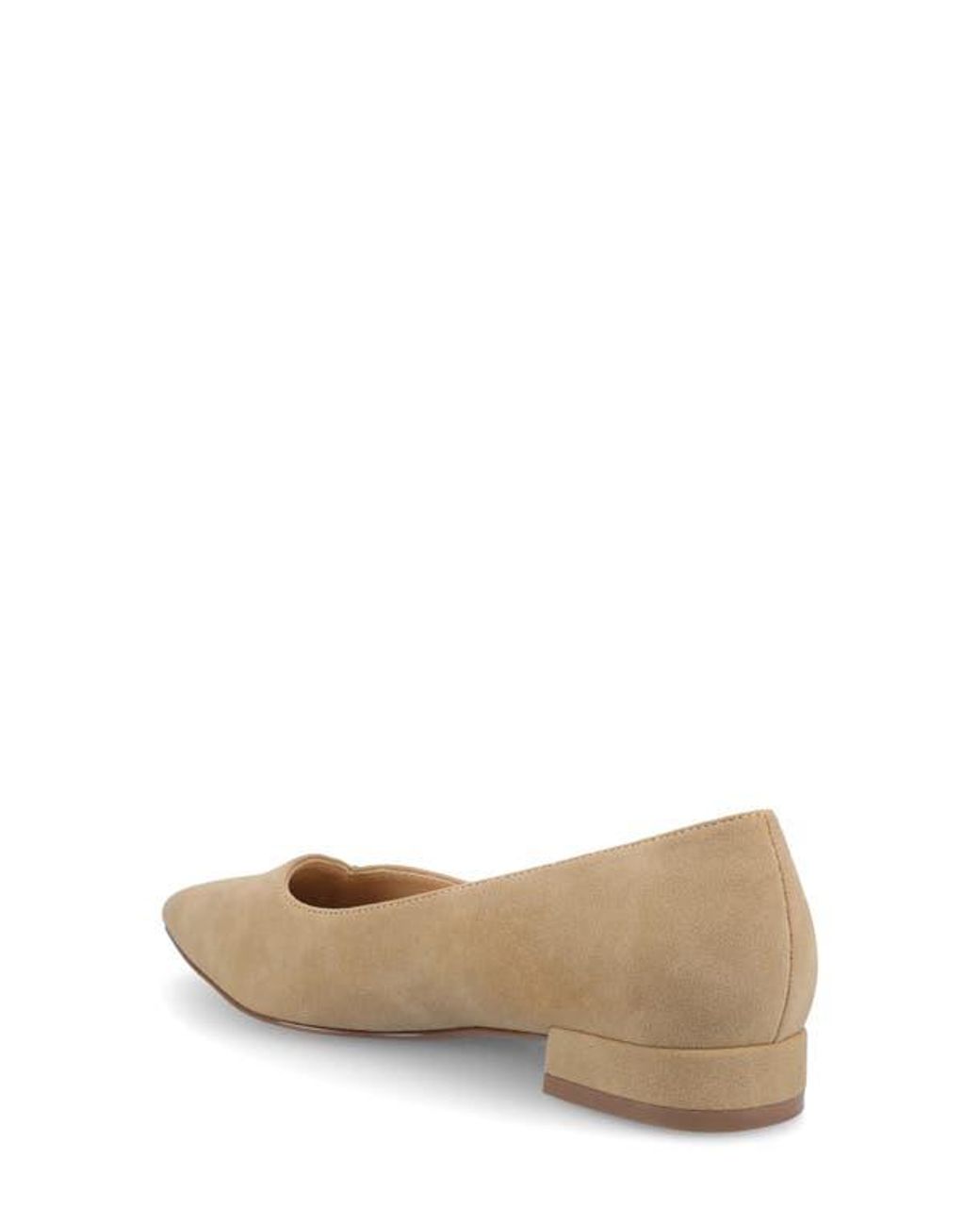 Journee Collection Brown Carmin Pointed Toe Flat