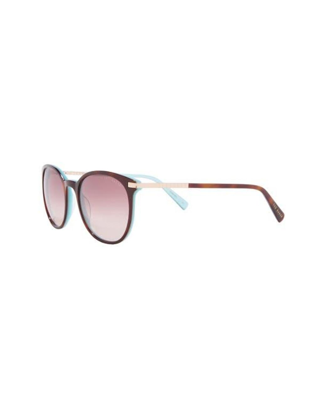 Ted Baker Pink 53Mm Round Sunglasses