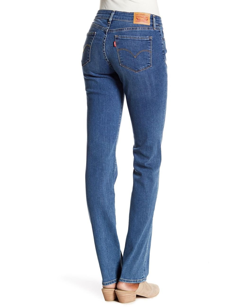 Levi's 714 Straight Leg Jeans - 30-34" Inseam in Blue | Lyst