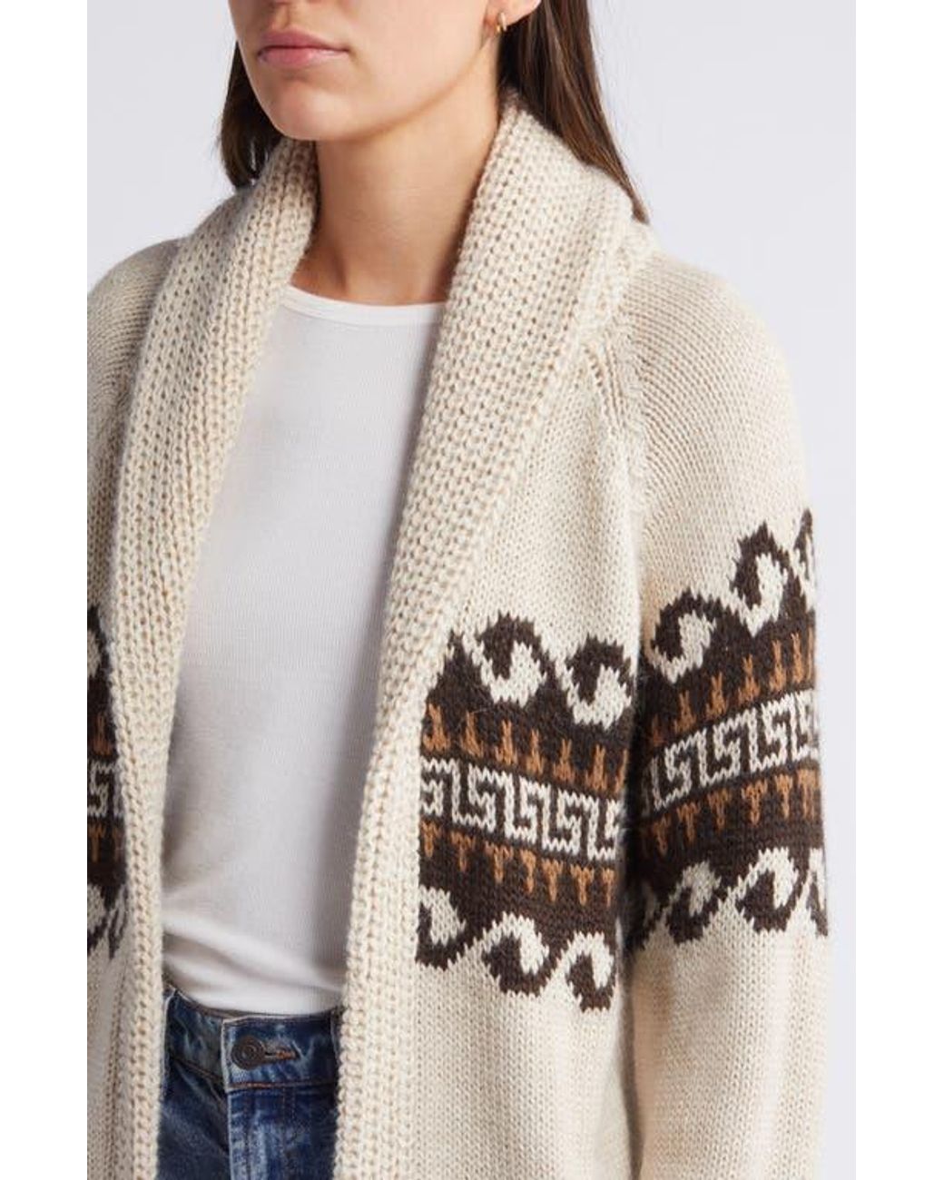 The Great The Greek Key Lodge Jacquard Alpaca & Wool Blend