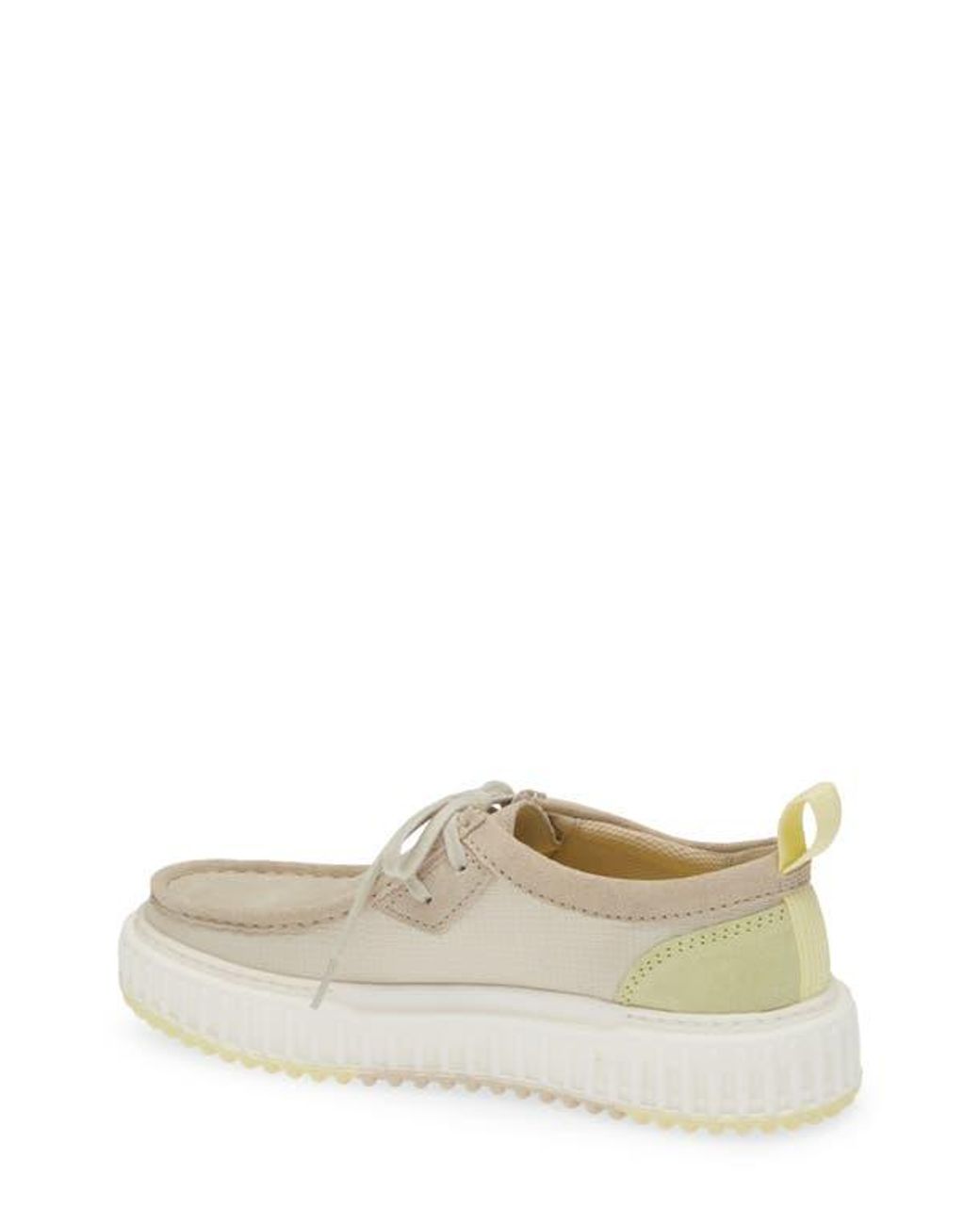 Clarks White Torlite Lo Moc Toe Oxford for men