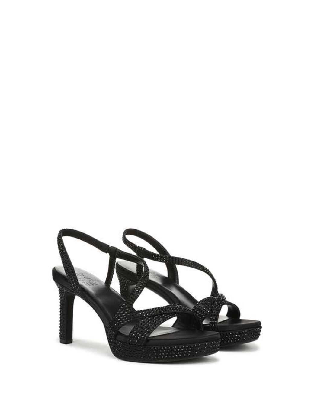 Naturalizer Black Abby Platform Sandal