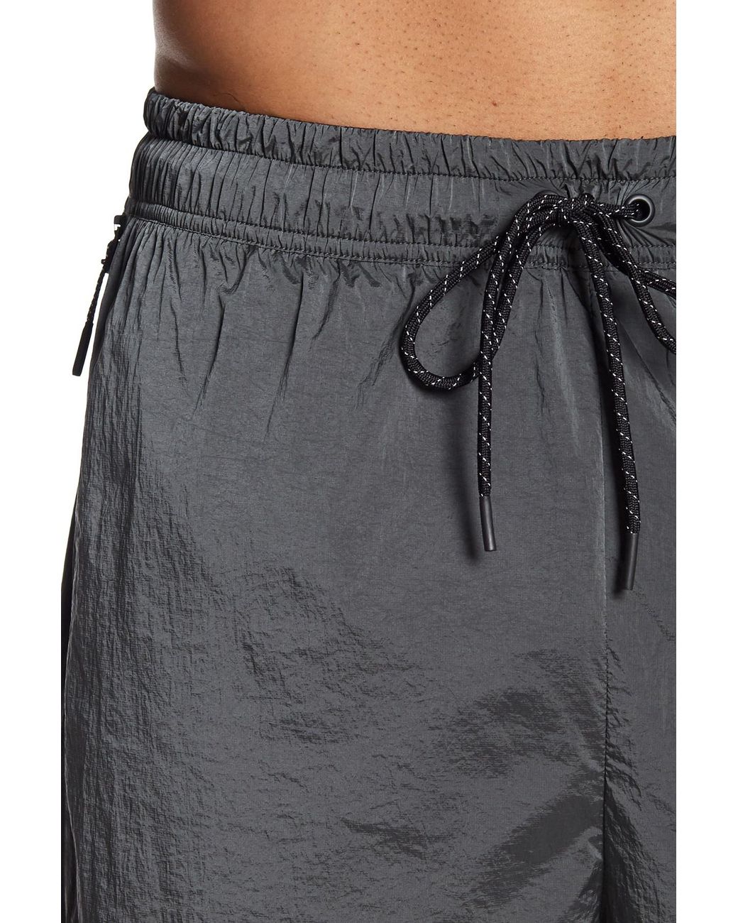 Nike Side Zip Panel Drawstring Shorts in Black for Men | Lyst