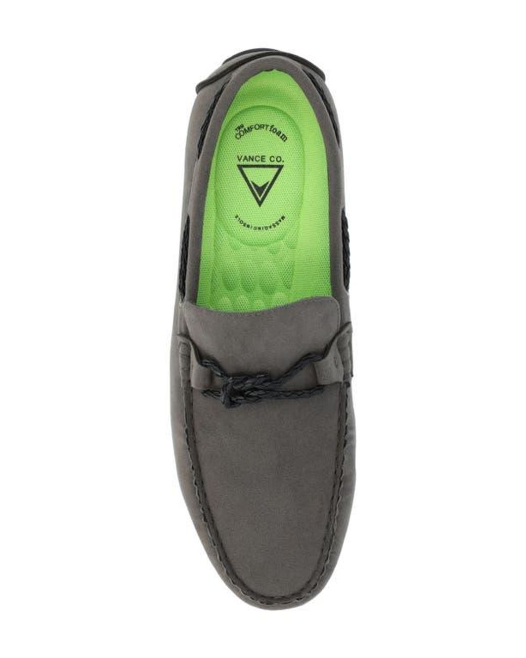 Vance Co. Gray Tyrell Driving Loafer for men