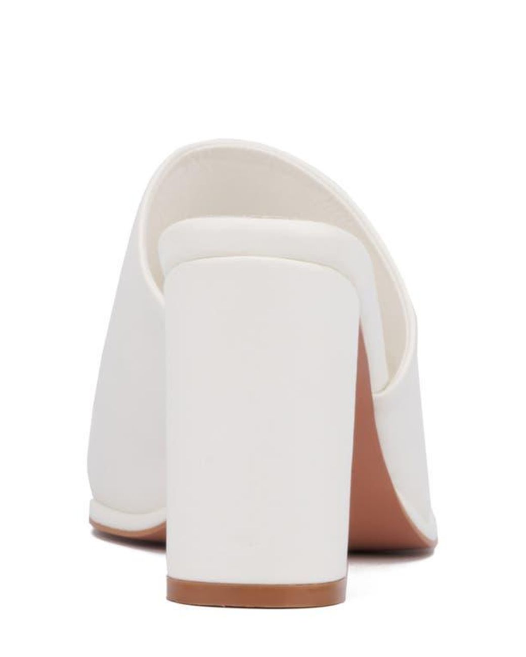 TORGEIS White Darla Slide Sandal